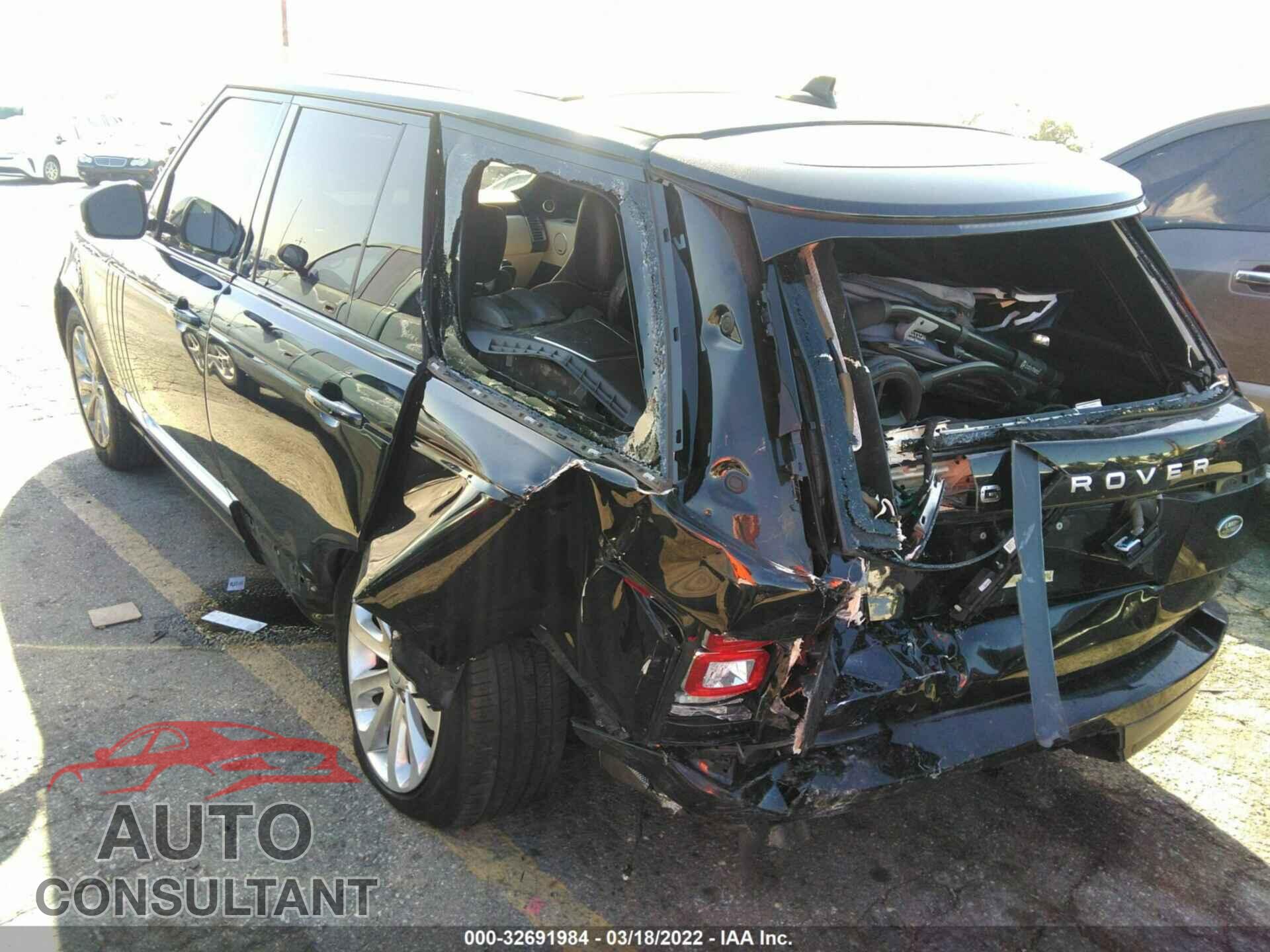 LAND ROVER RANGE ROVER 2016 - SALGS2KFXGA289357