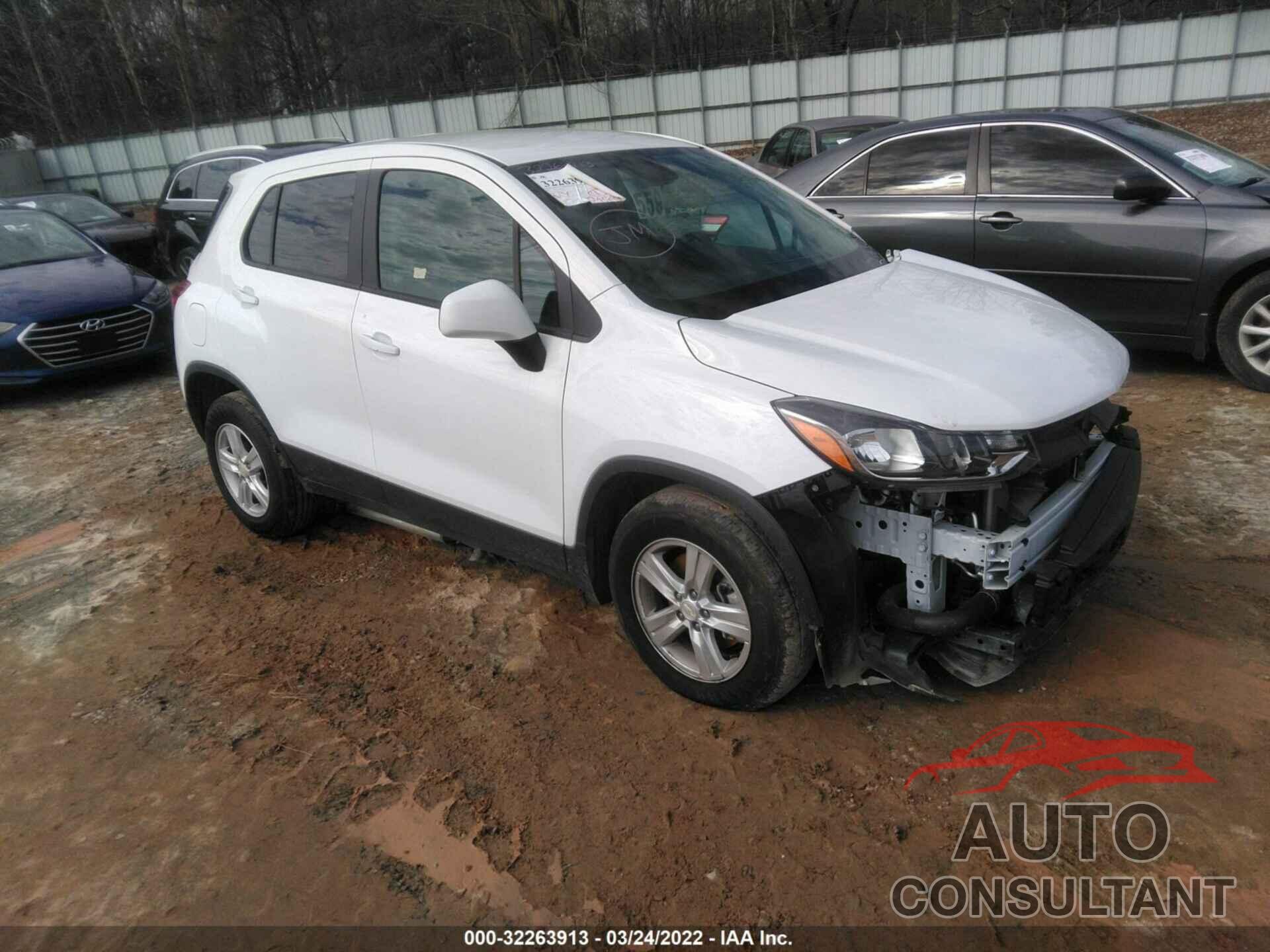 CHEVROLET TRAX 2020 - 3GNCJKSB8LL202992