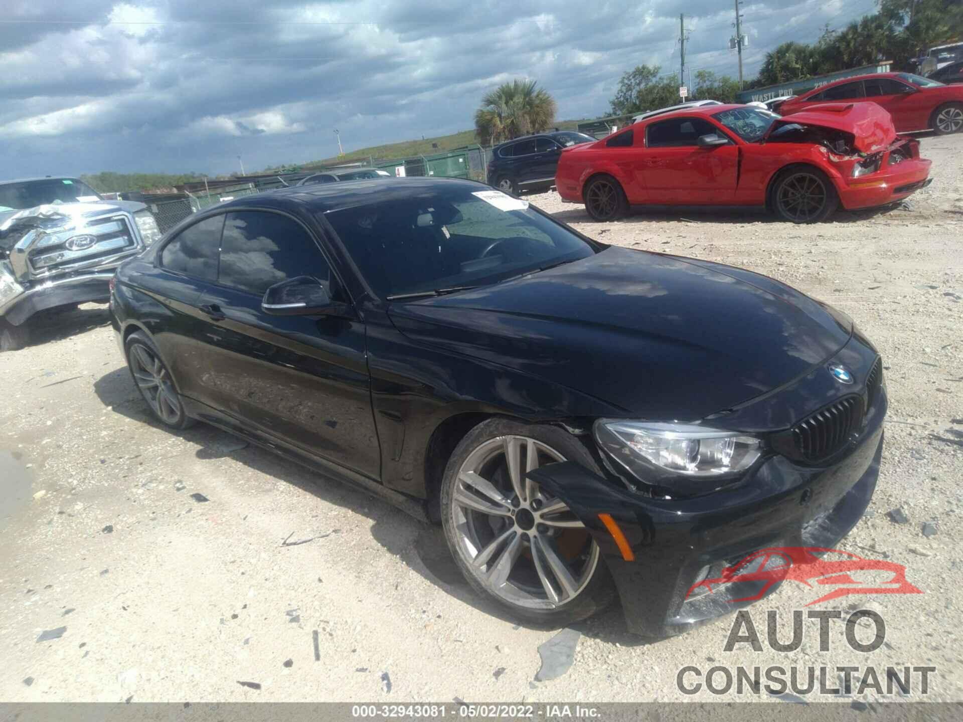 BMW 4 SERIES 2016 - WBA3R1C53GK780619