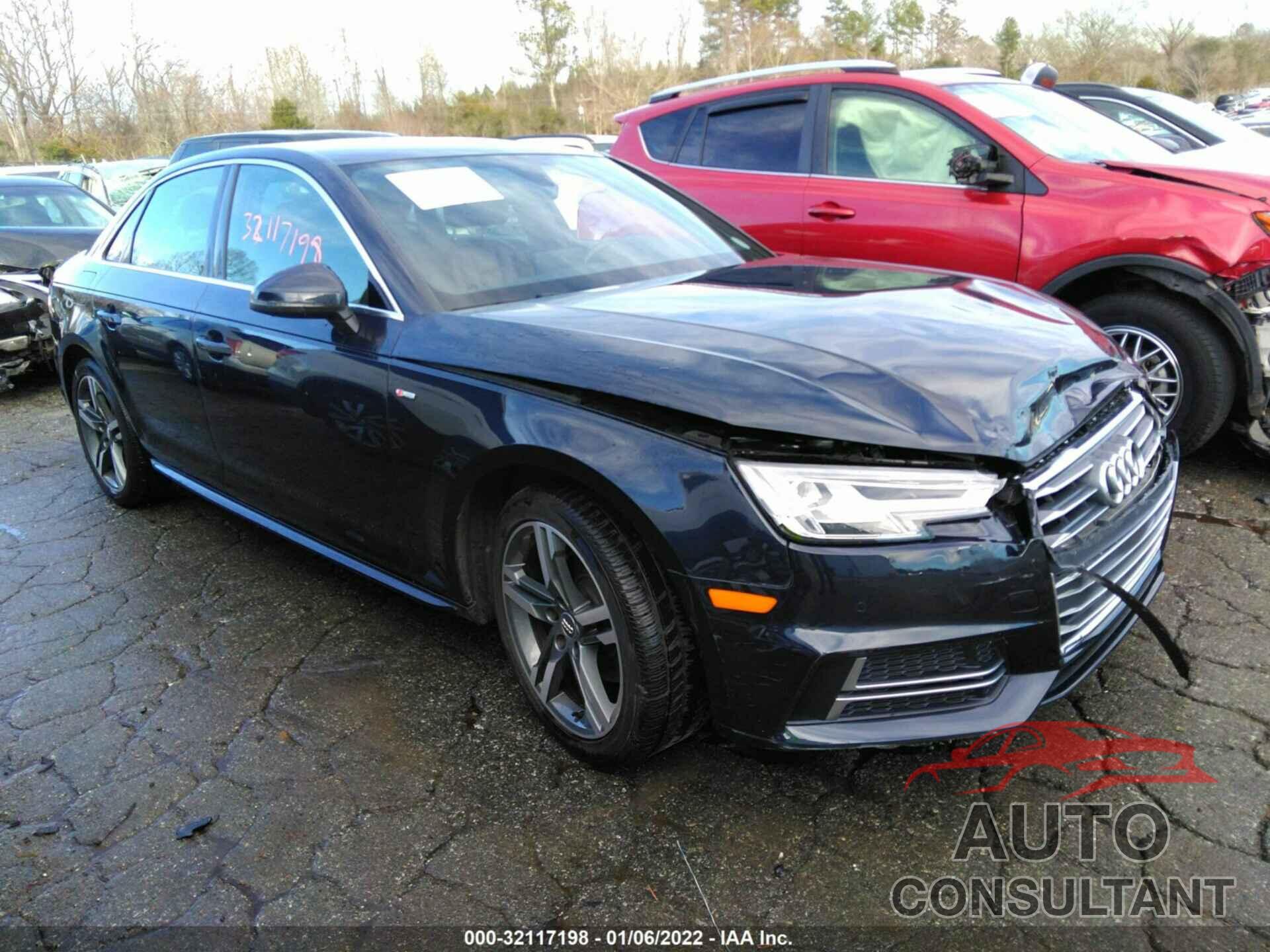 AUDI A4 2018 - WAULMAF47JN000659