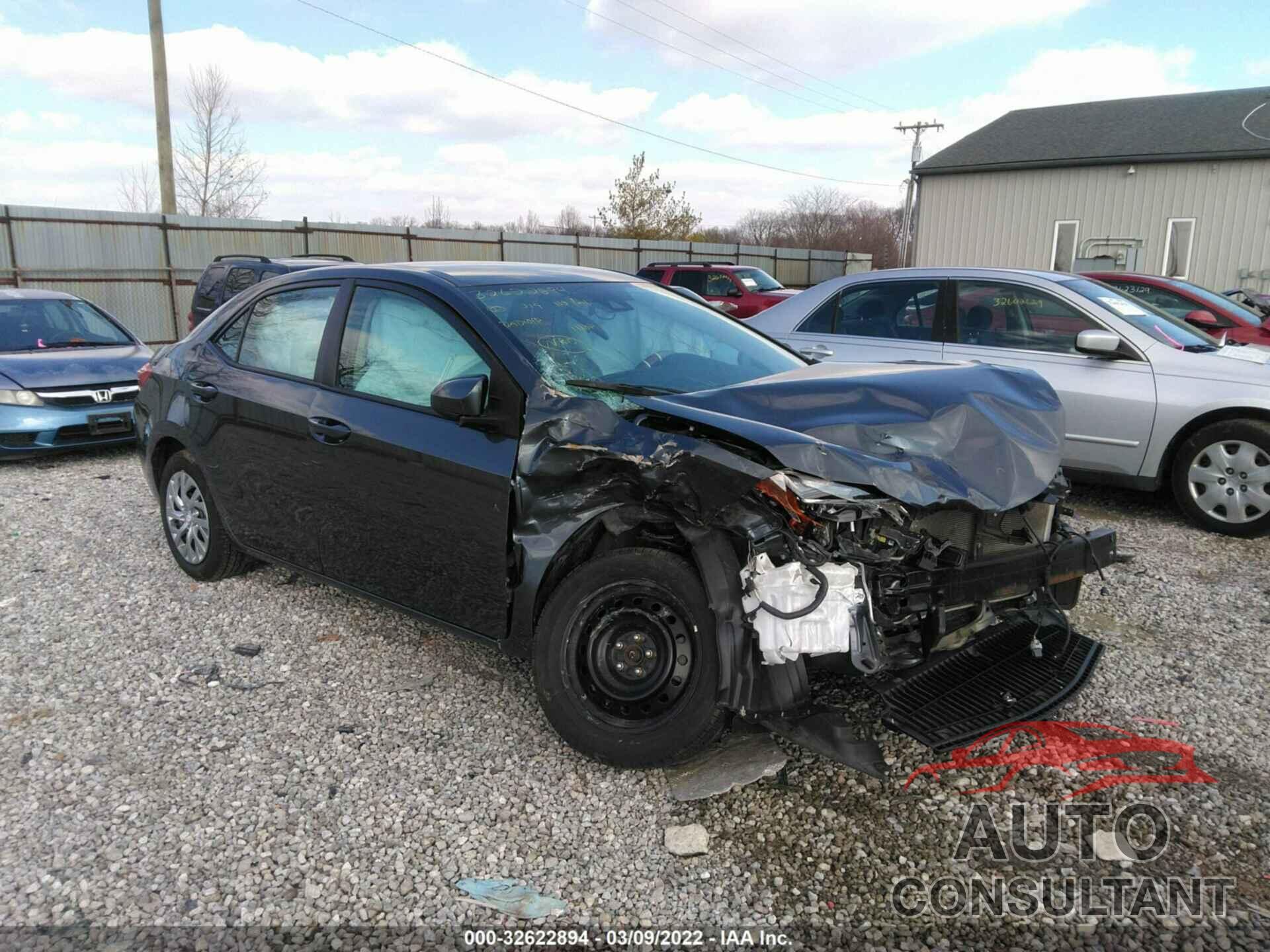 TOYOTA COROLLA 2019 - 2T1BURHE6KC169207