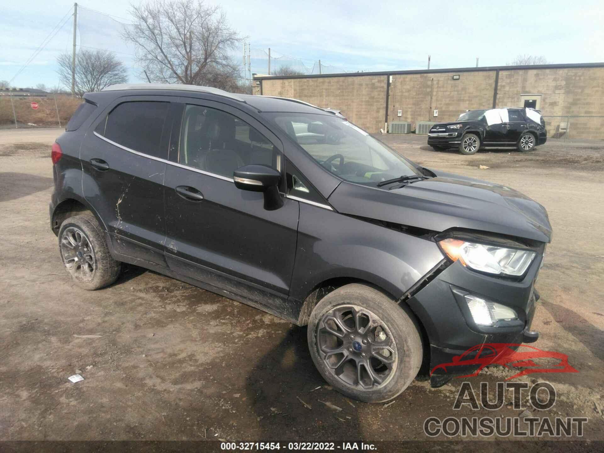 FORD ECOSPORT 2020 - MAJ6S3KL9LC314025