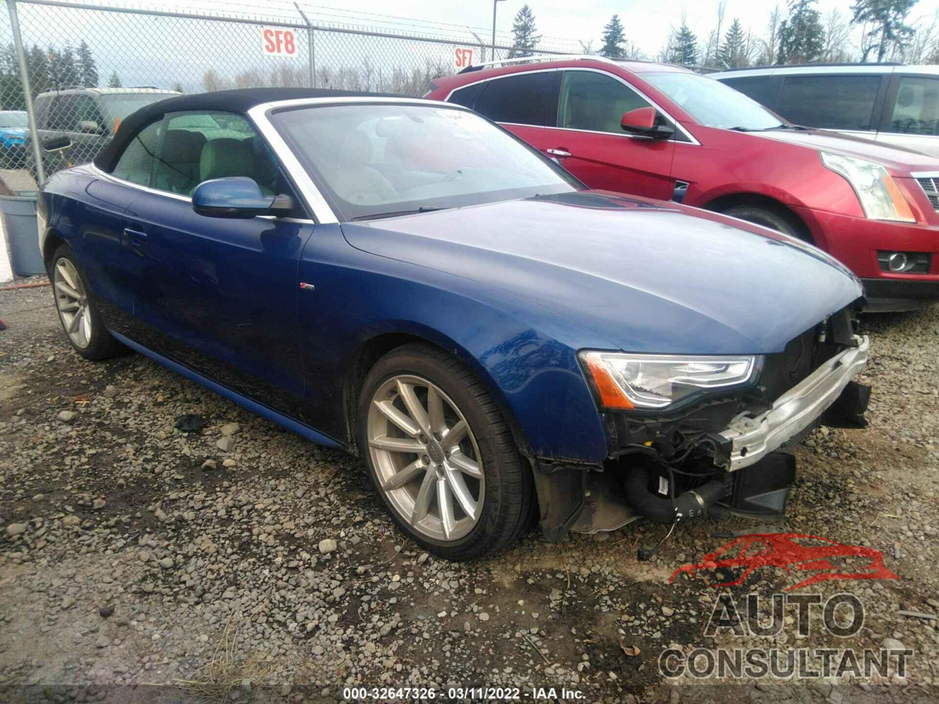 AUDI A5 2016 - WAUM2AFH5GN001752