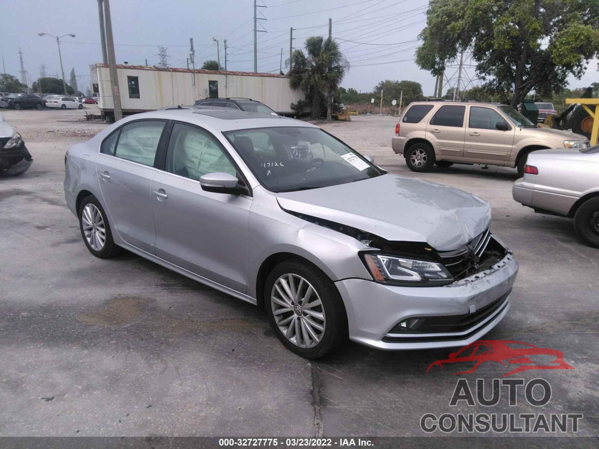 VOLKSWAGEN JETTA SEDAN 2016 - 3VWL07AJ3GM320043