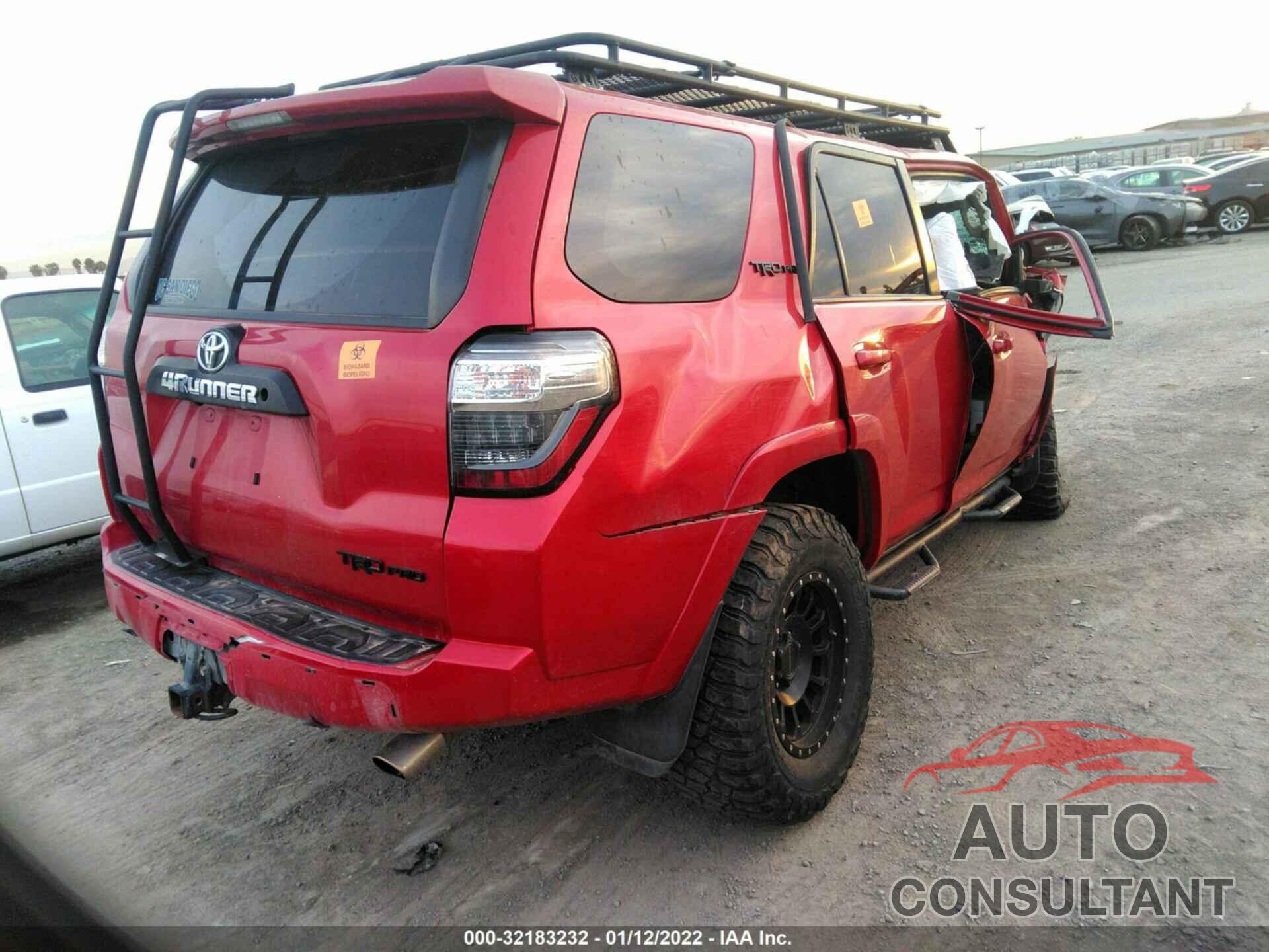 TOYOTA 4RUNNER 2017 - JTEBU5JR9H5482209