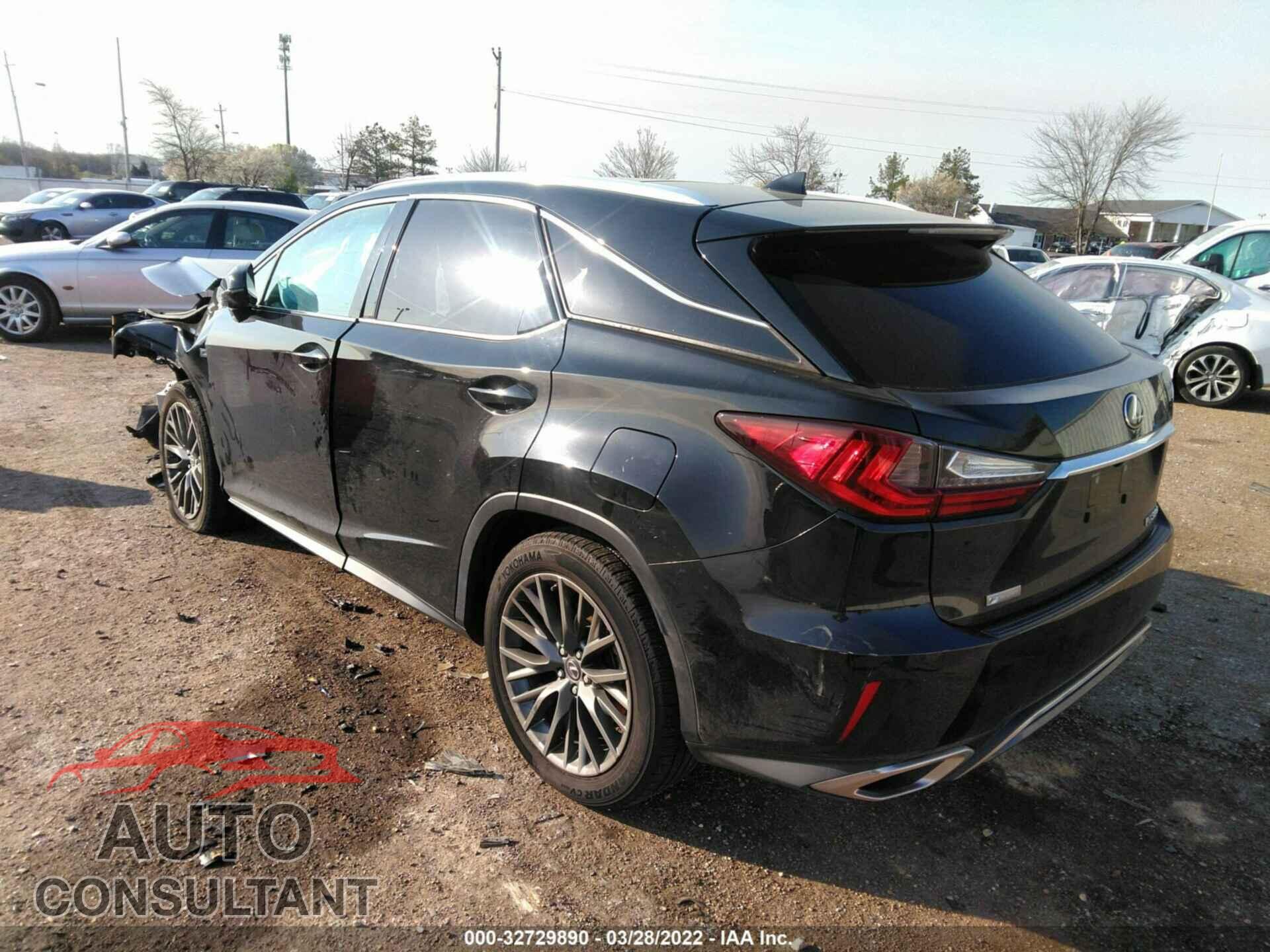 LEXUS RX 2019 - 2T2ZZMCA1KC127904
