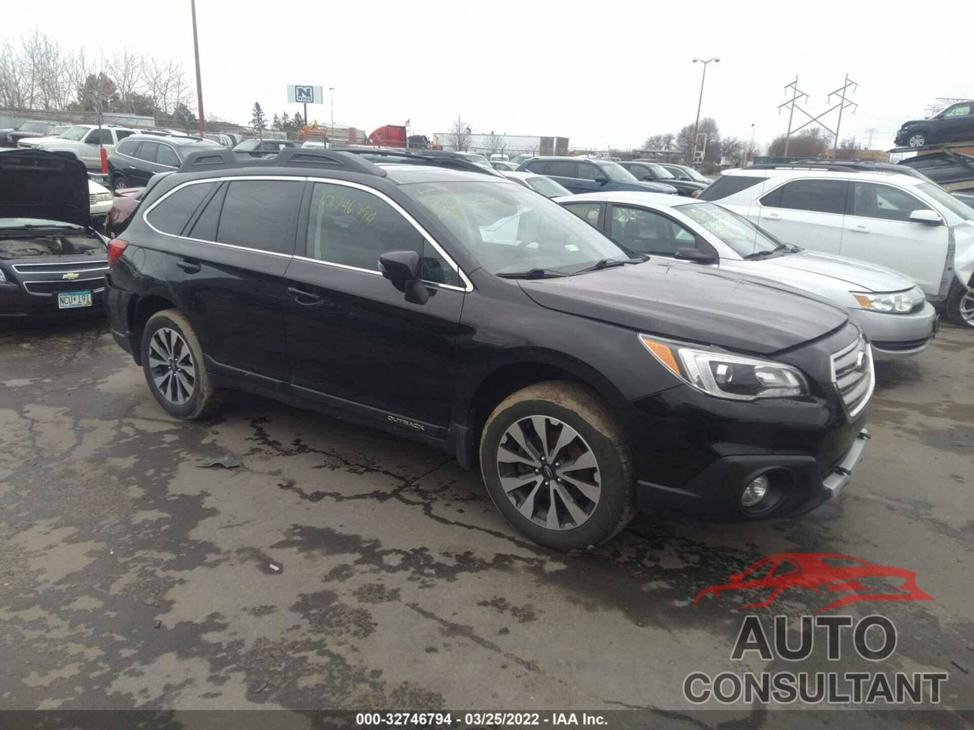 SUBARU OUTBACK 2017 - 4S4BSANC5H3257480