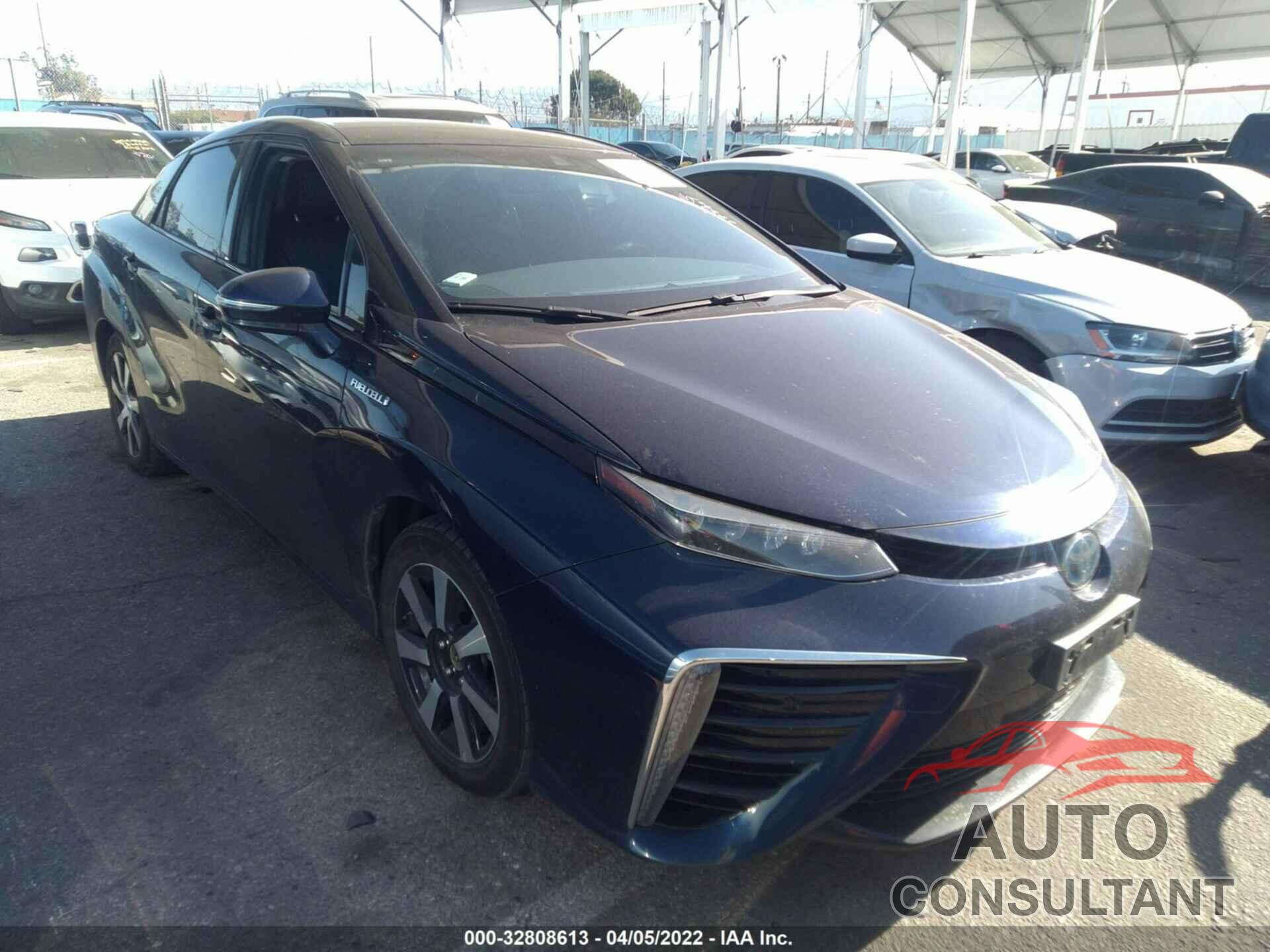 TOYOTA MIRAI 2017 - JTDBVRBD8HA002681