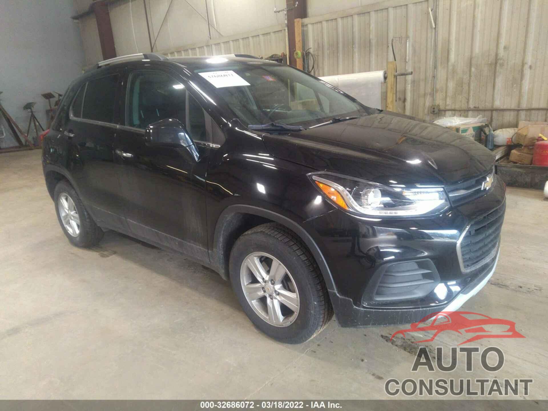 CHEVROLET TRAX 2020 - KL7CJPSB8LB000366