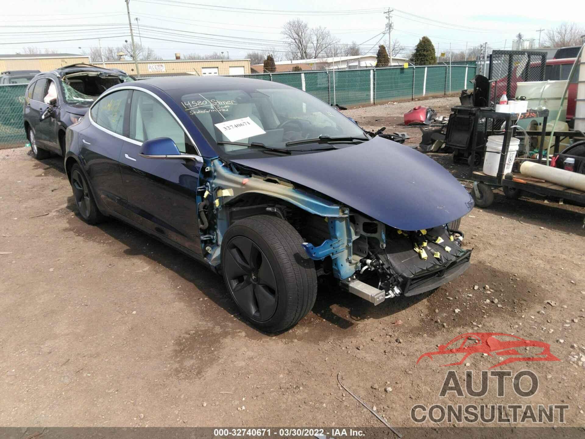 TESLA MODEL 3 2020 - 5YJ3E1EB6LF639309