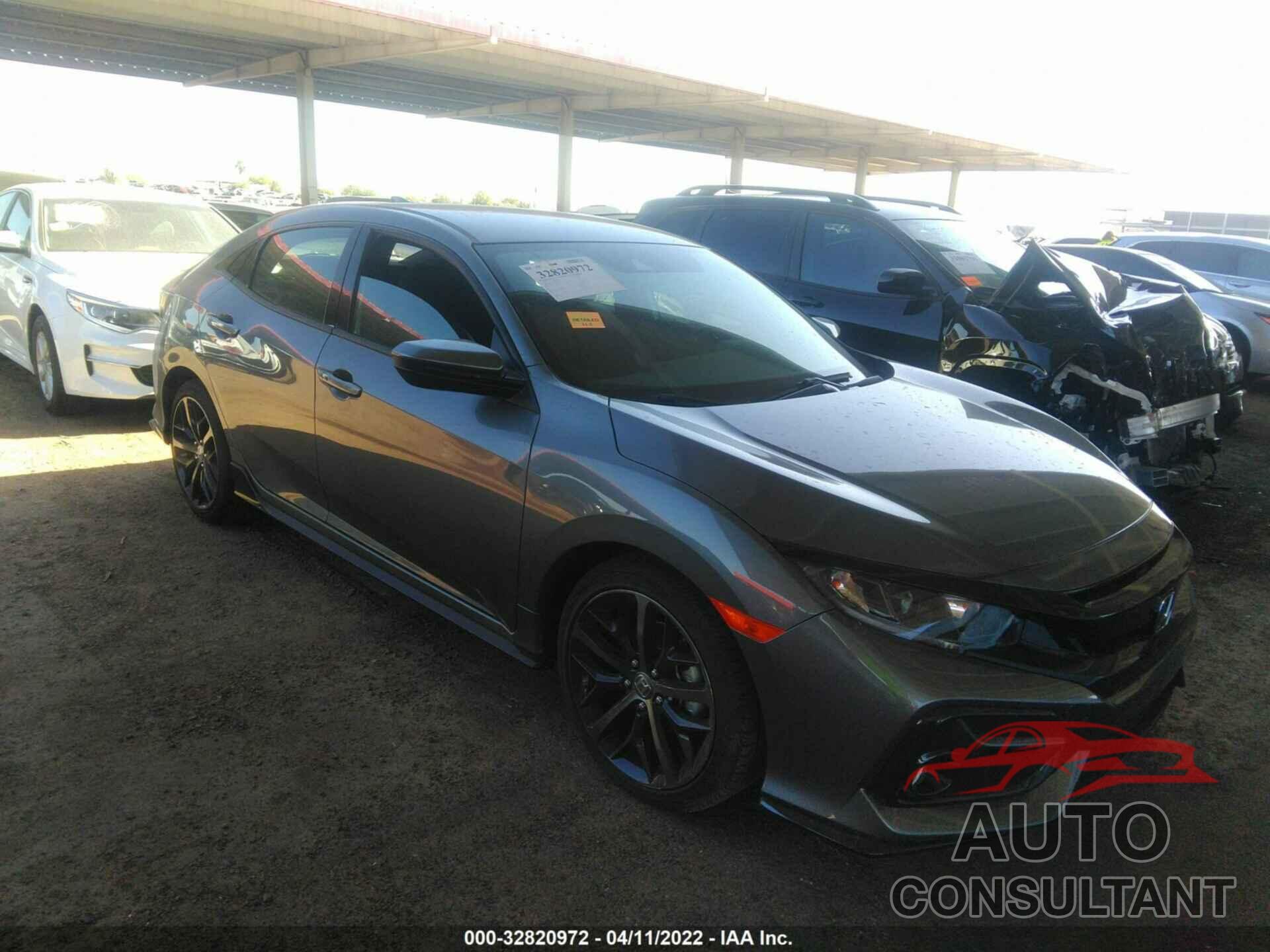 HONDA CIVIC HATCHBACK 2021 - SHHFK7G44MU223217