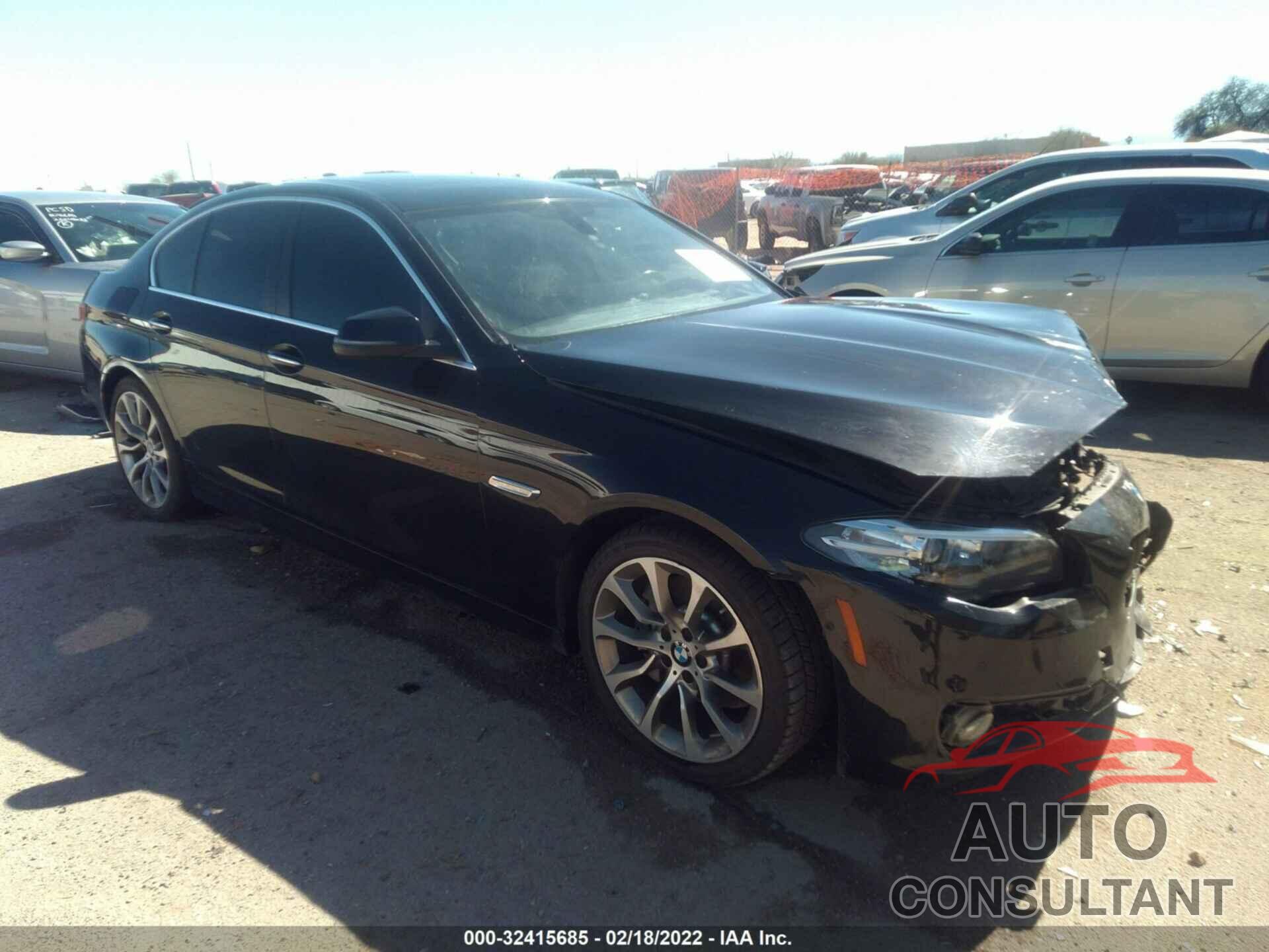 BMW 5 SERIES 2016 - WBA5B1C52GG552966