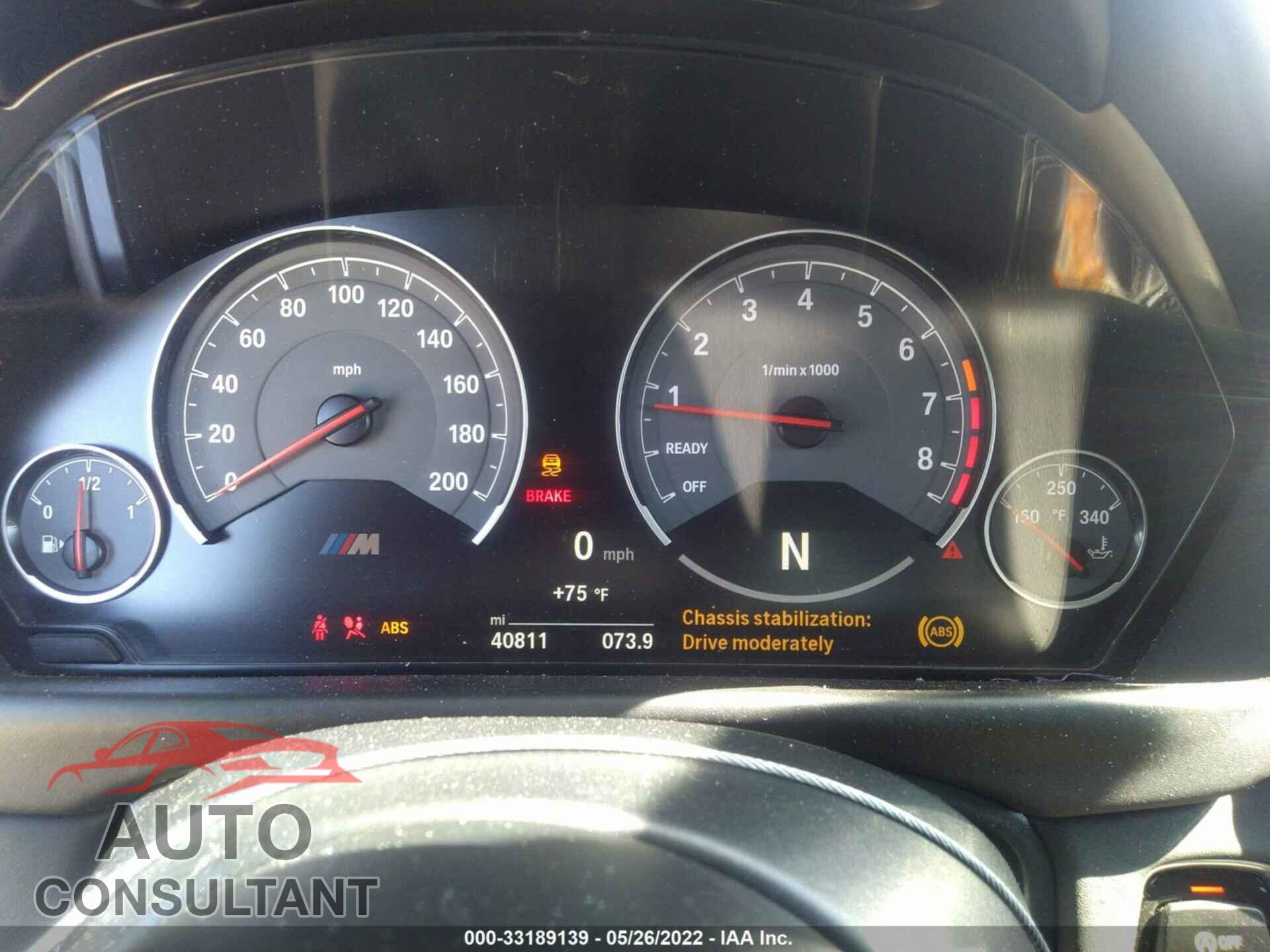 BMW M3 2016 - WBS8M9C57G5D30102