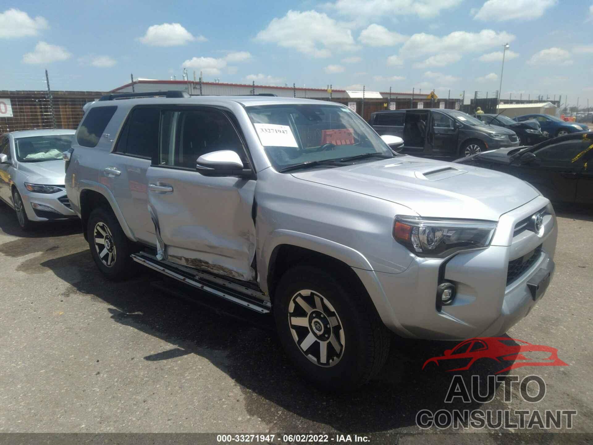 TOYOTA 4RUNNER 2022 - JTERU5JR2N5974087