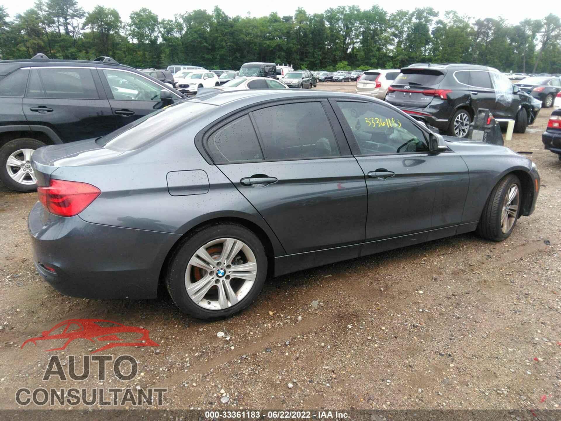 BMW 3 SERIES 2016 - WBA8E9G52GNU29385