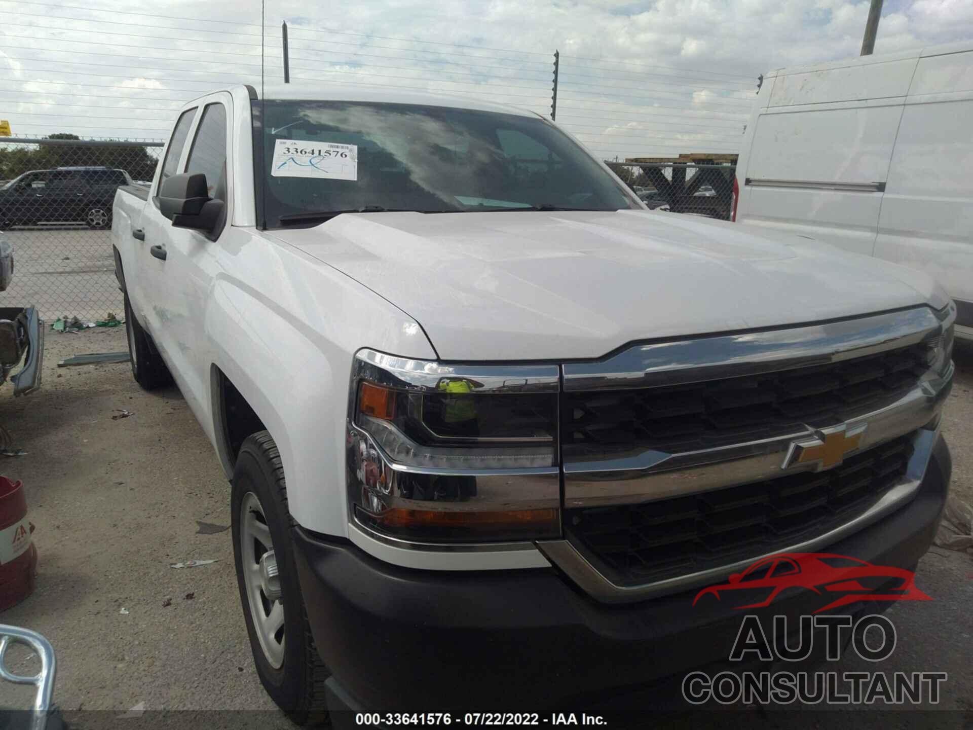 CHEVROLET SILVERADO 1500 2016 - 1GCRCNEHXGZ332804