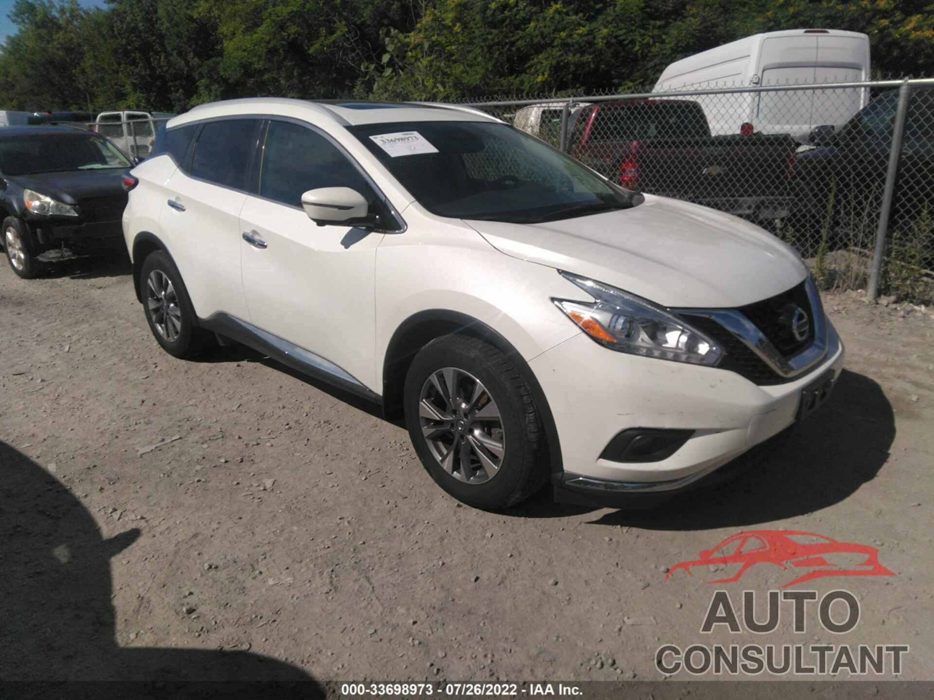 NISSAN MURANO 2016 - 5N1AZ2MH7GN131912