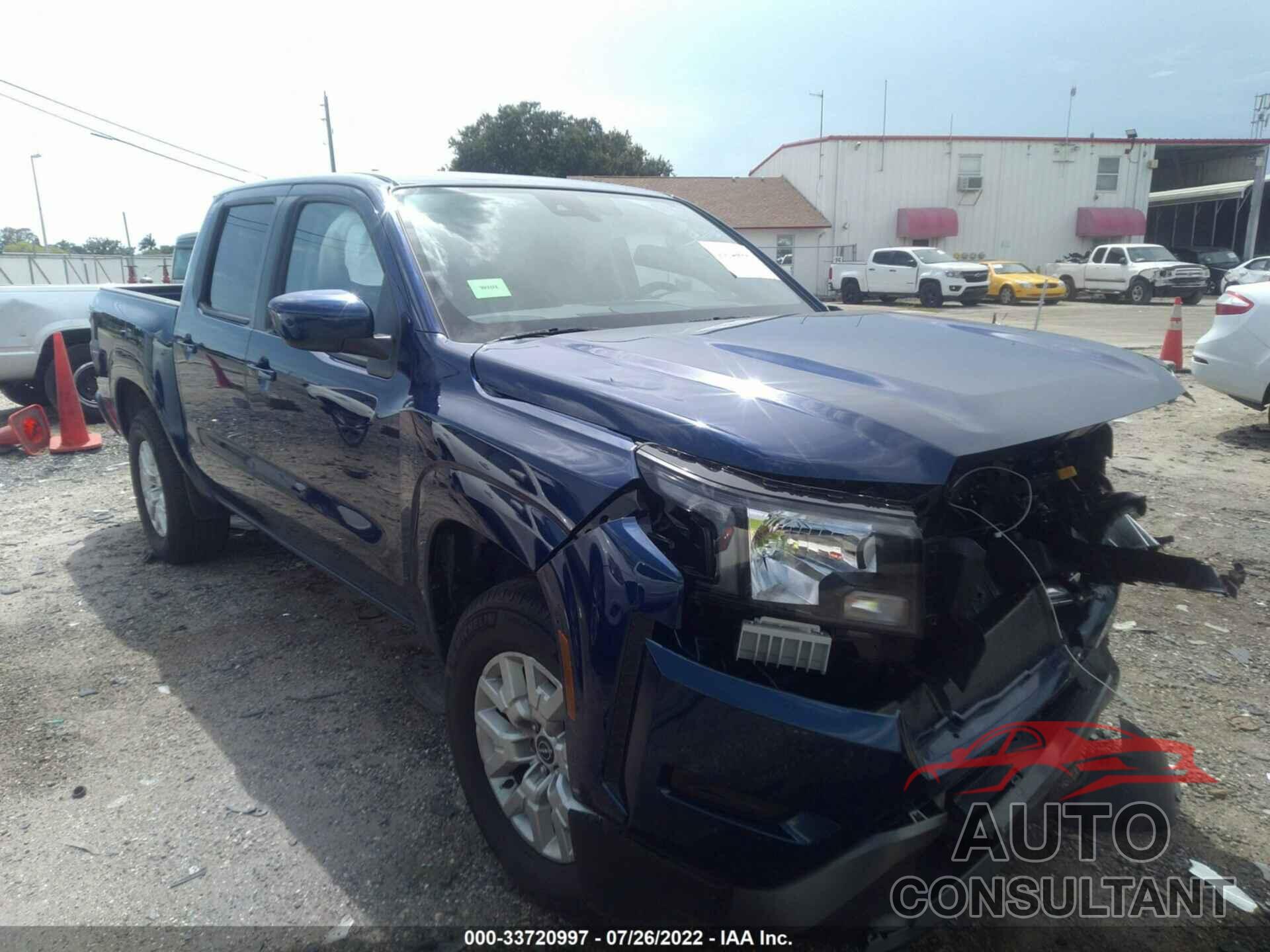 NISSAN FRONTIER 2022 - 1N6ED1EJ8NN606526