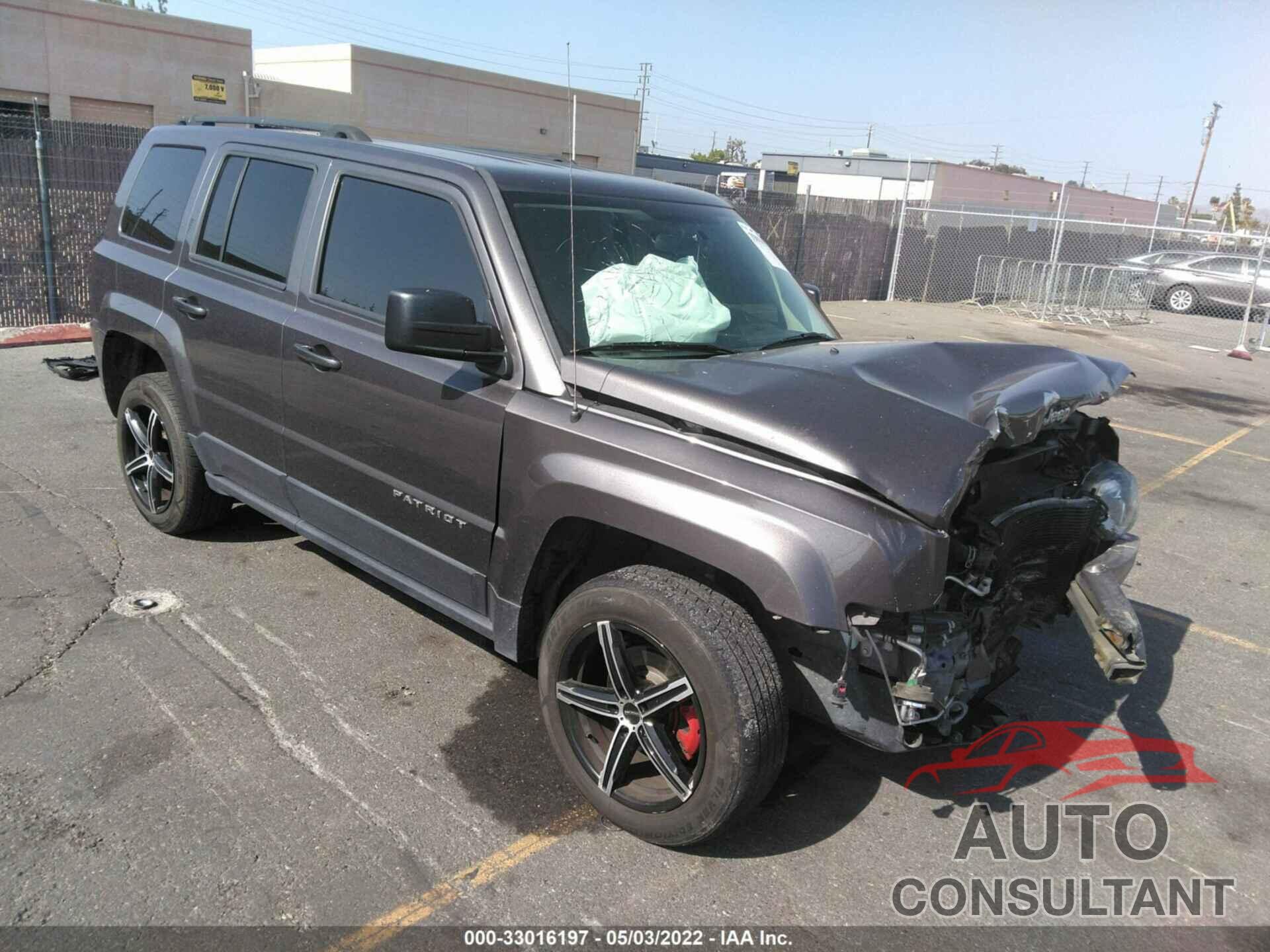 JEEP PATRIOT 2016 - 1C4NJRFBXGD657049