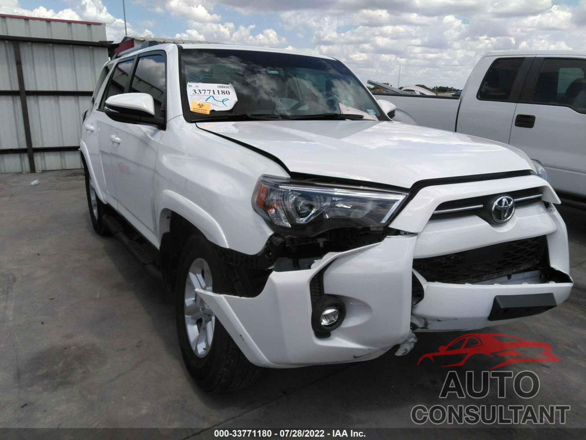 TOYOTA 4RUNNER 2022 - JTENU5JR4N6010454