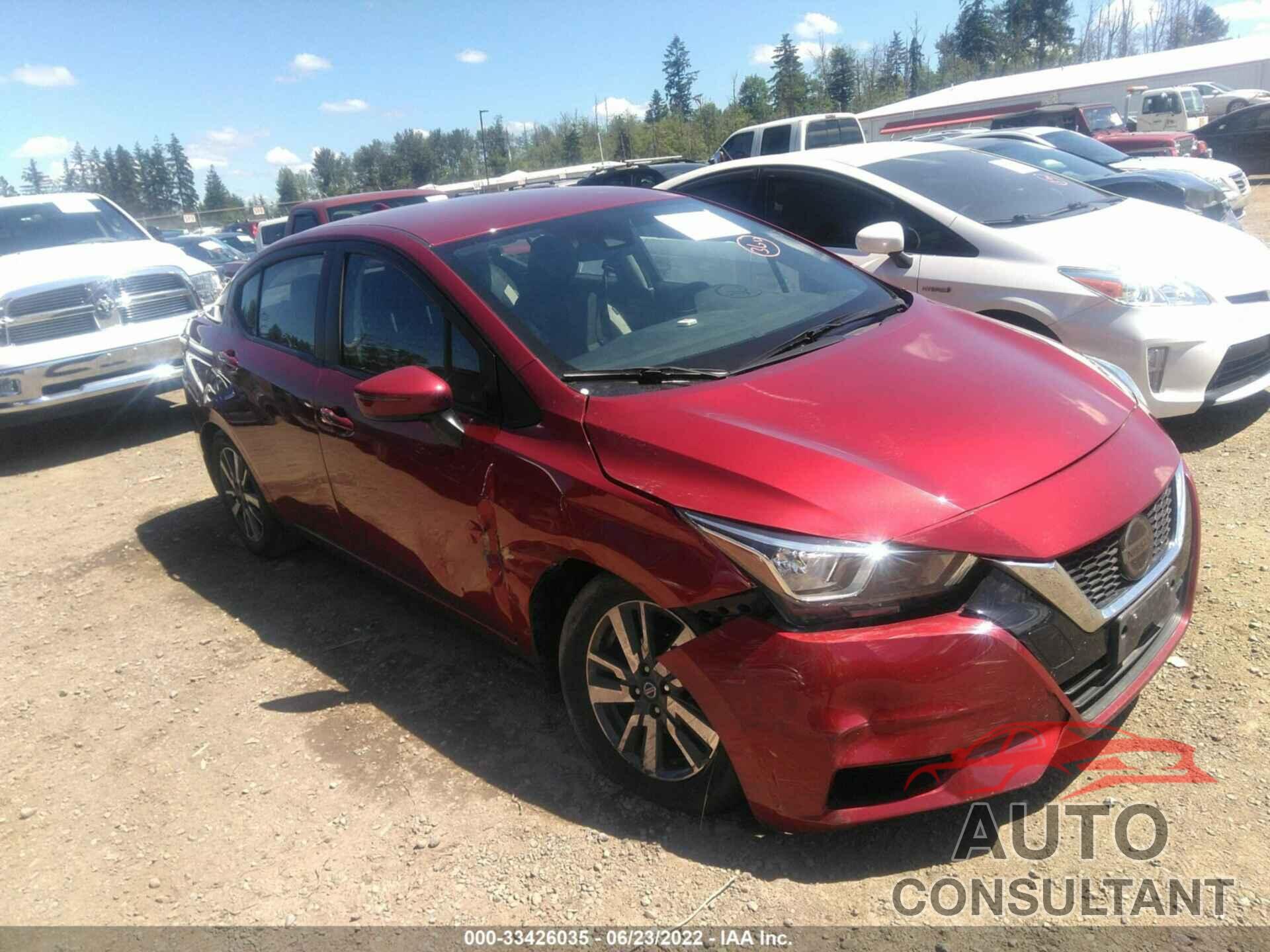 NISSAN VERSA 2020 - 3N1CN8EV8LL813940