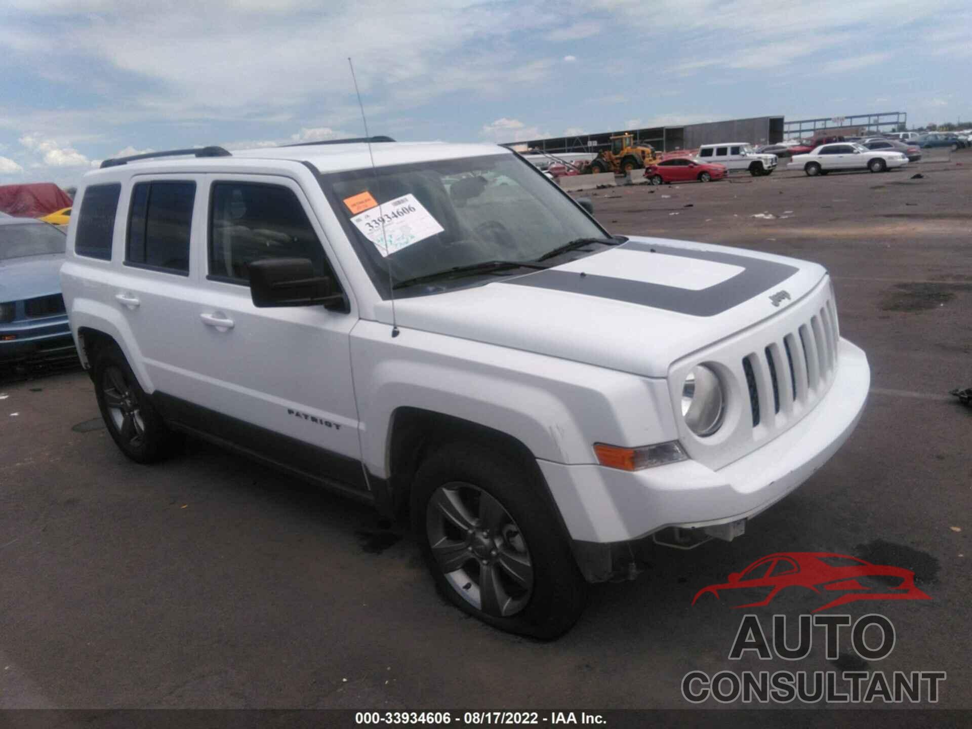 JEEP PATRIOT 2016 - 1C4NJPBA6GD790599