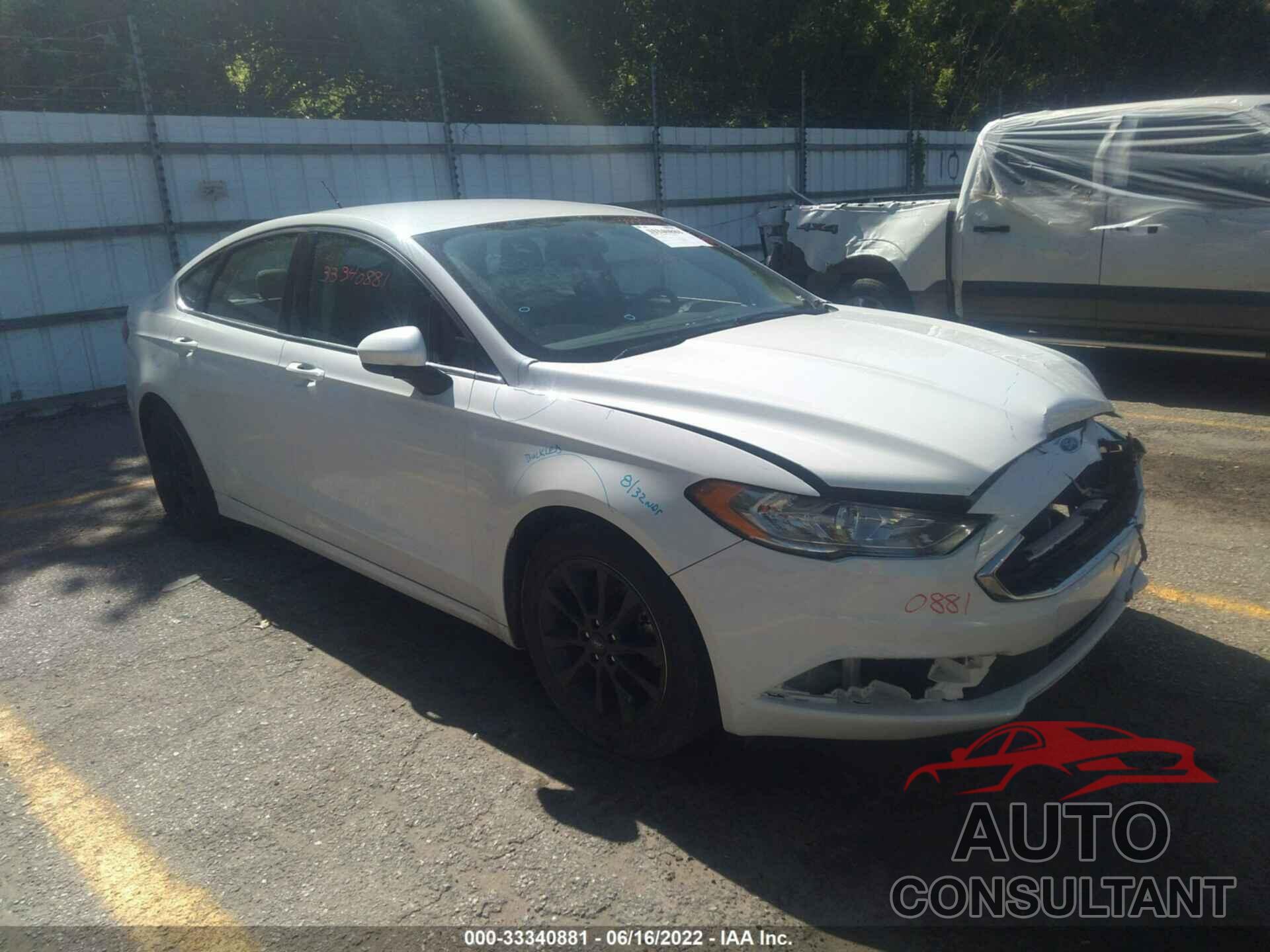 FORD FUSION 2017 - 3FA6P0H73HR370707