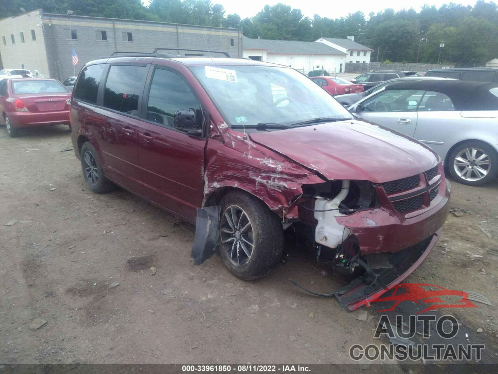 DODGE GRAND CARAVAN 2017 - 2C4RDGEGXHR774090