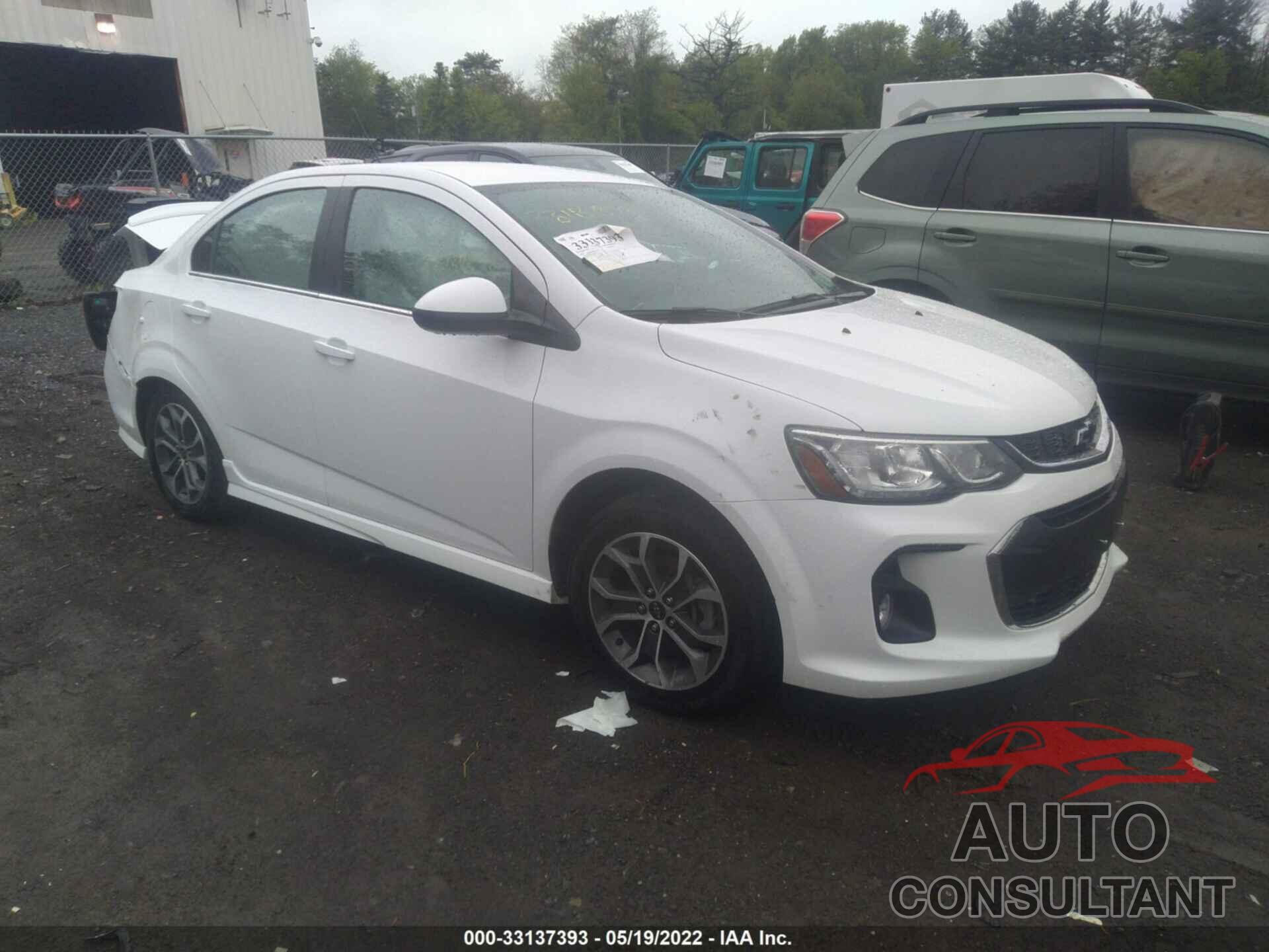 CHEVROLET SONIC 2019 - 1G1JD5SB0K4119515