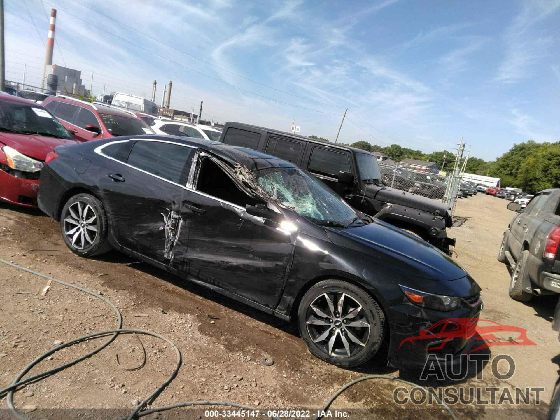 CHEVROLET MALIBU 2016 - 1G1ZE5ST1GF241806