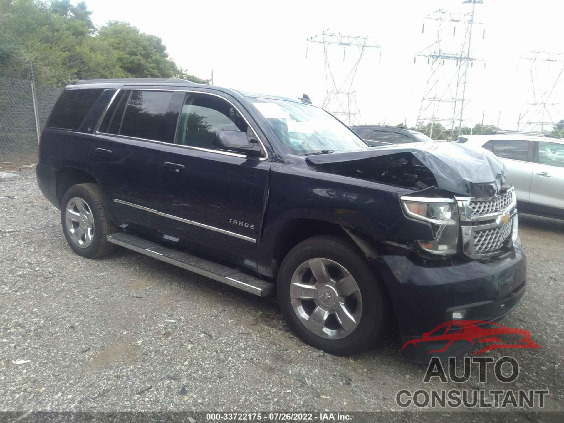 CHEVROLET TAHOE 2017 - 1GNSKBKC3HR194995