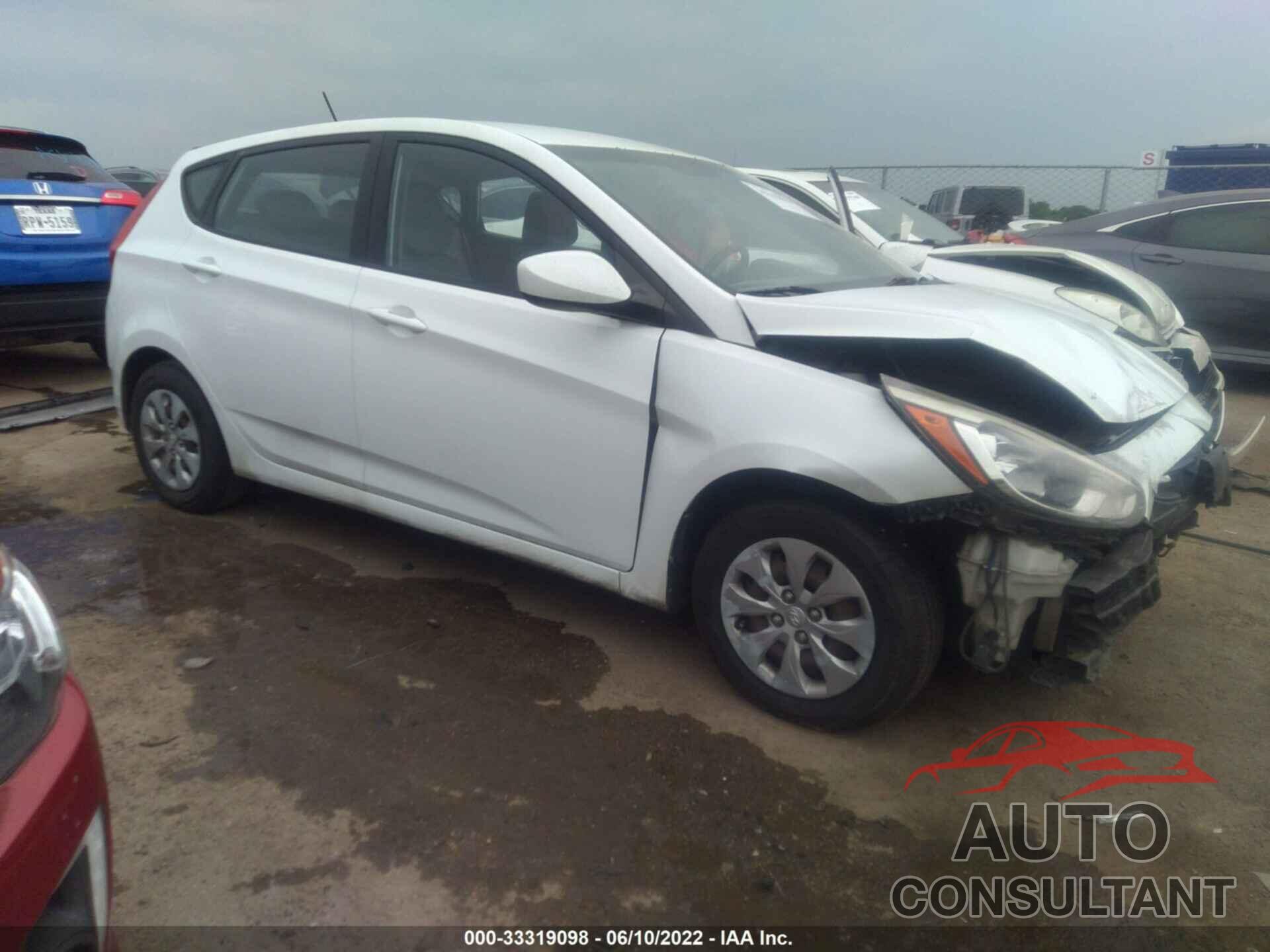 HYUNDAI ACCENT 2016 - KMHCT5AE3GU249290