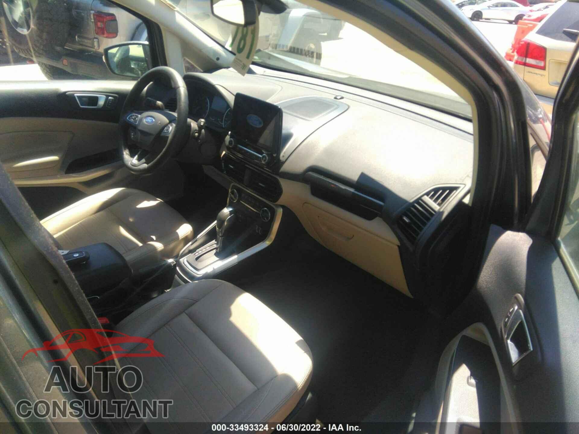 FORD ECOSPORT 2019 - MAJ6S3KL6KC309475