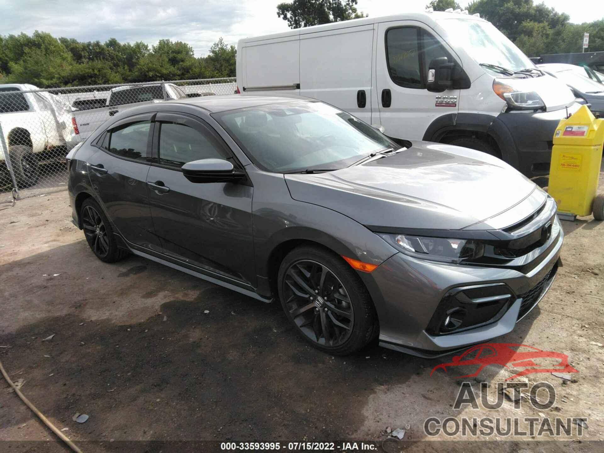 HONDA CIVIC HATCHBACK 2021 - SHHFK7H42MU217754