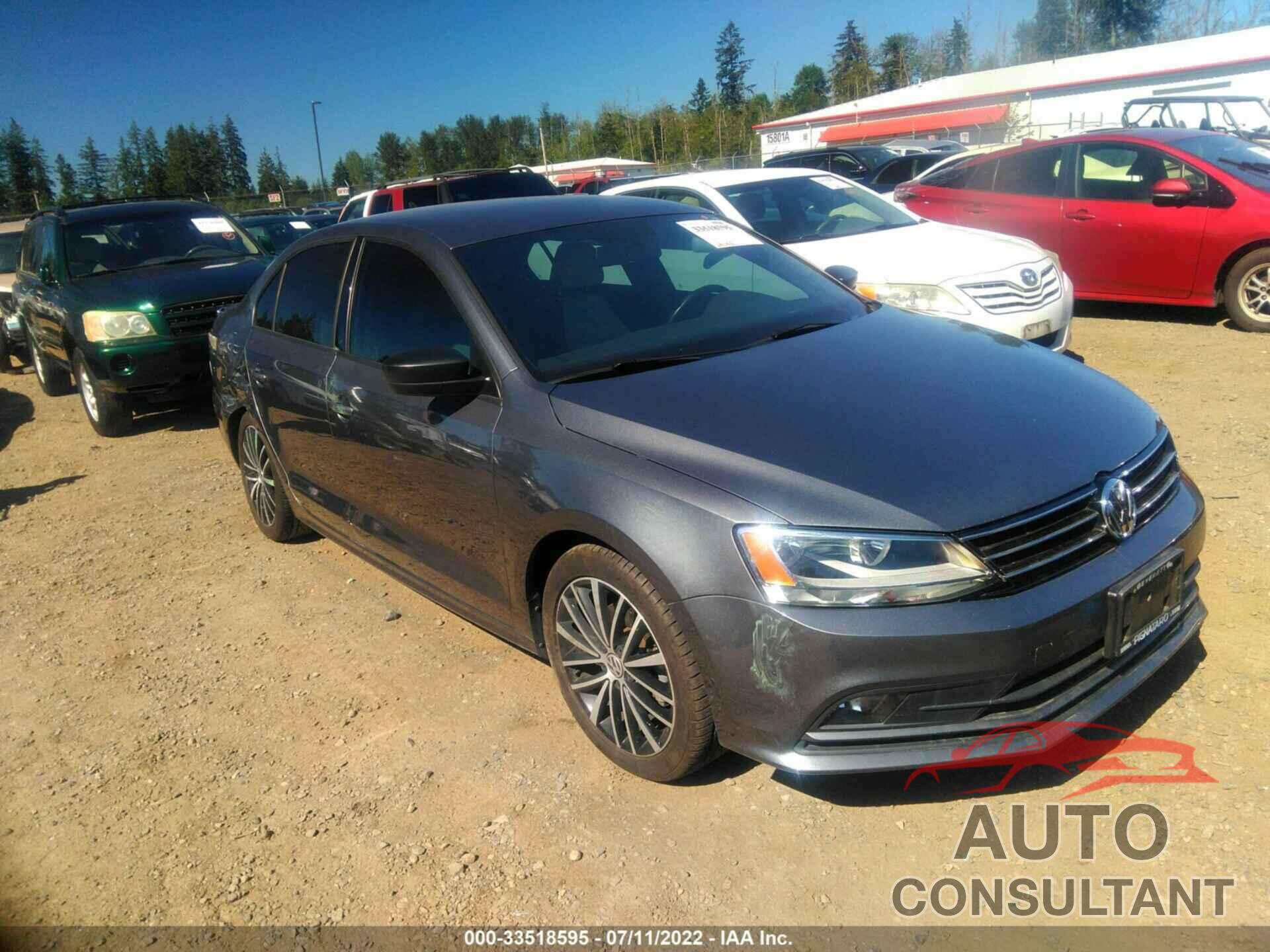 VOLKSWAGEN JETTA SEDAN 2016 - 3VWD17AJ5GM275270