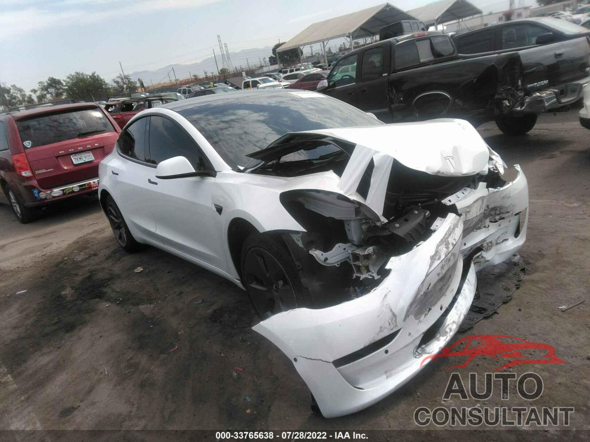 TESLA MODEL 3 2021 - 5YJ3E1EA4MF098074