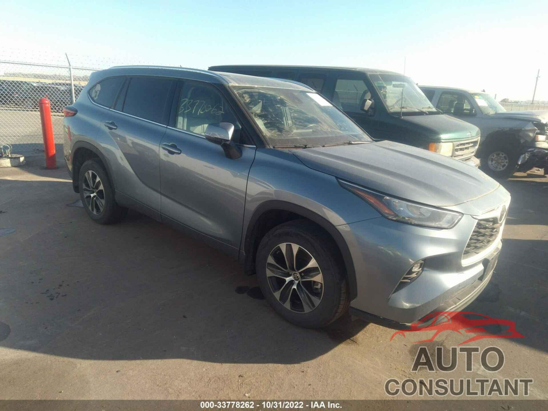 TOYOTA HIGHLANDER 2020 - 5TDHZRBH0LS024106