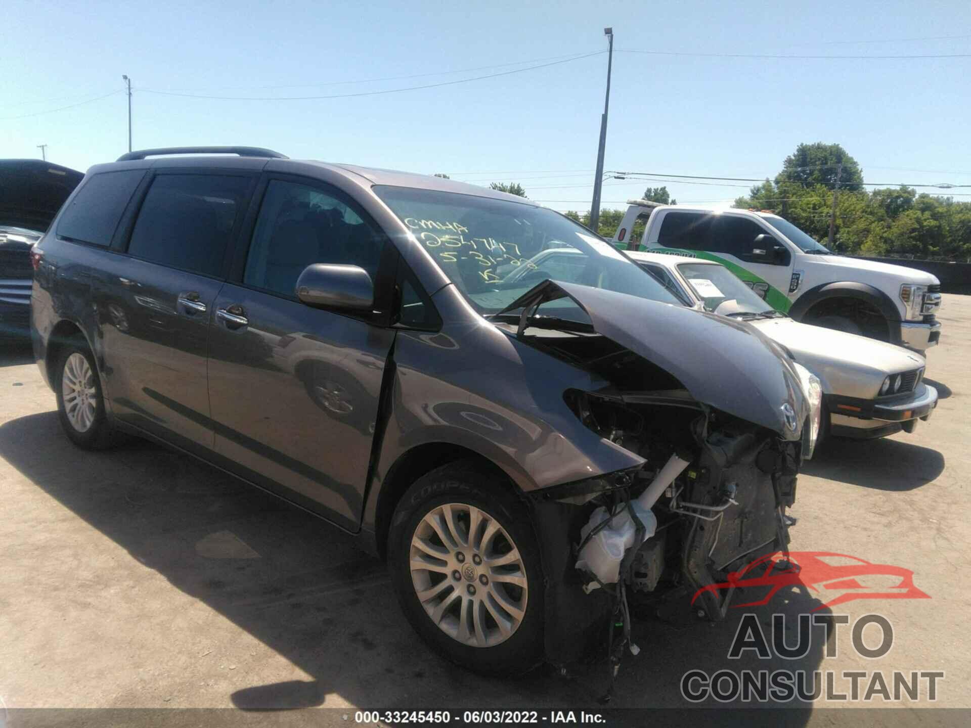 TOYOTA SIENNA 2016 - 5TDYK3DC1GS696118