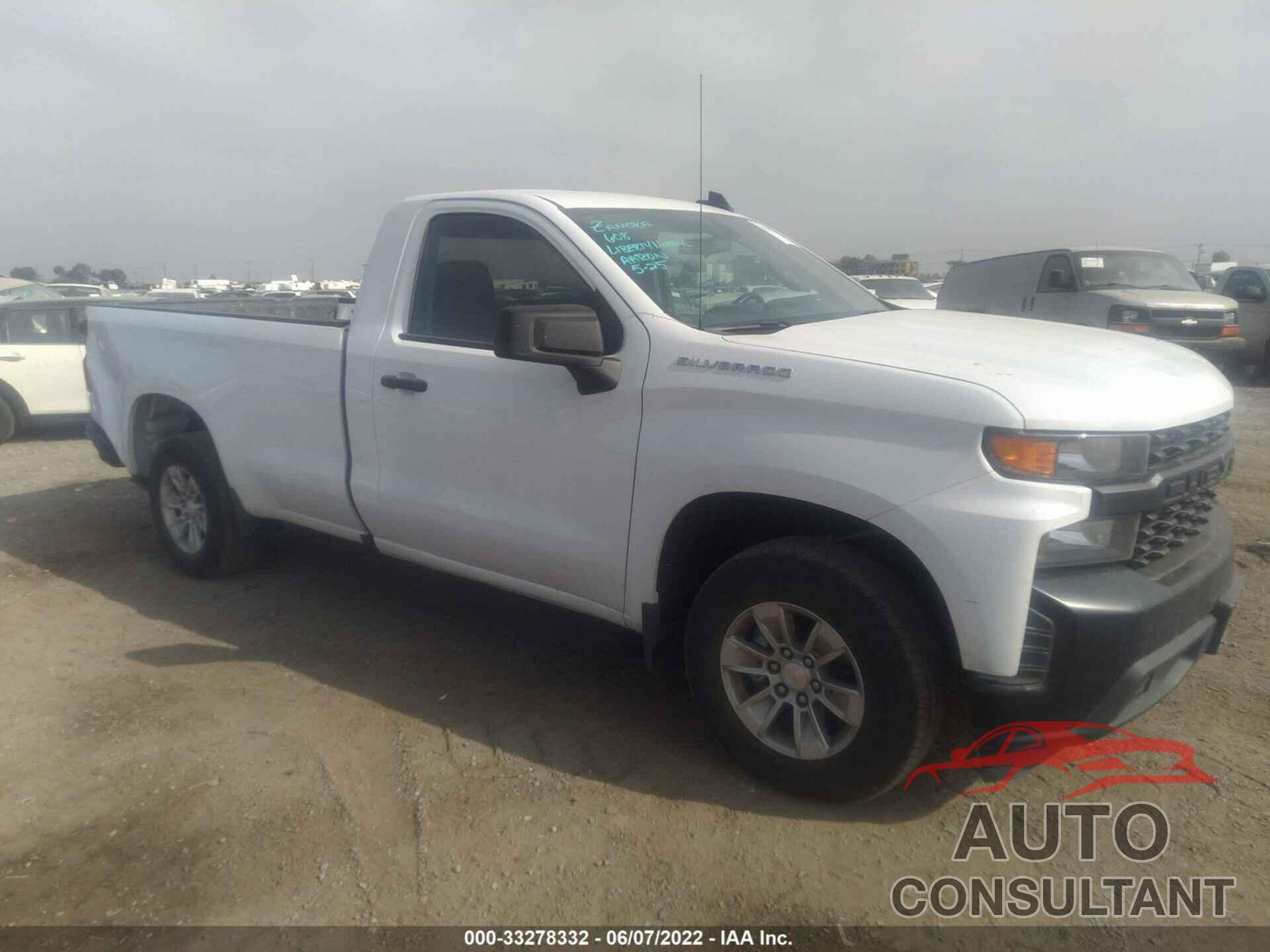 CHEVROLET SILVERADO 1500 2021 - 3GCNWAEKXMG394712