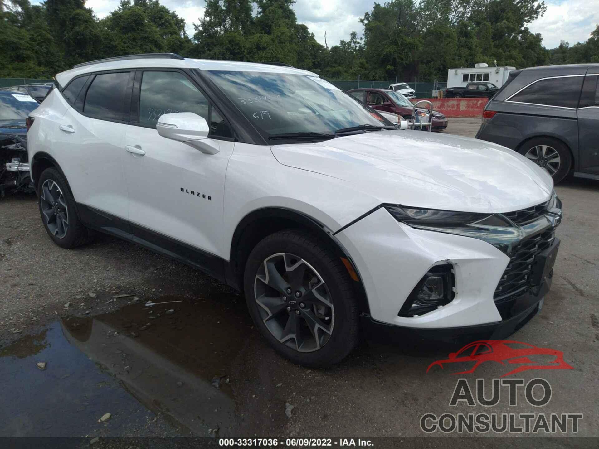 CHEVROLET BLAZER 2020 - 3GNKBKRS6LS692532