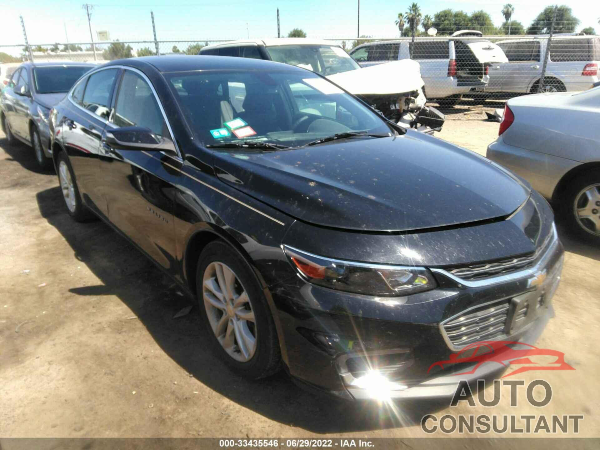 CHEVROLET MALIBU 2016 - 1G1ZE5STXGF343623