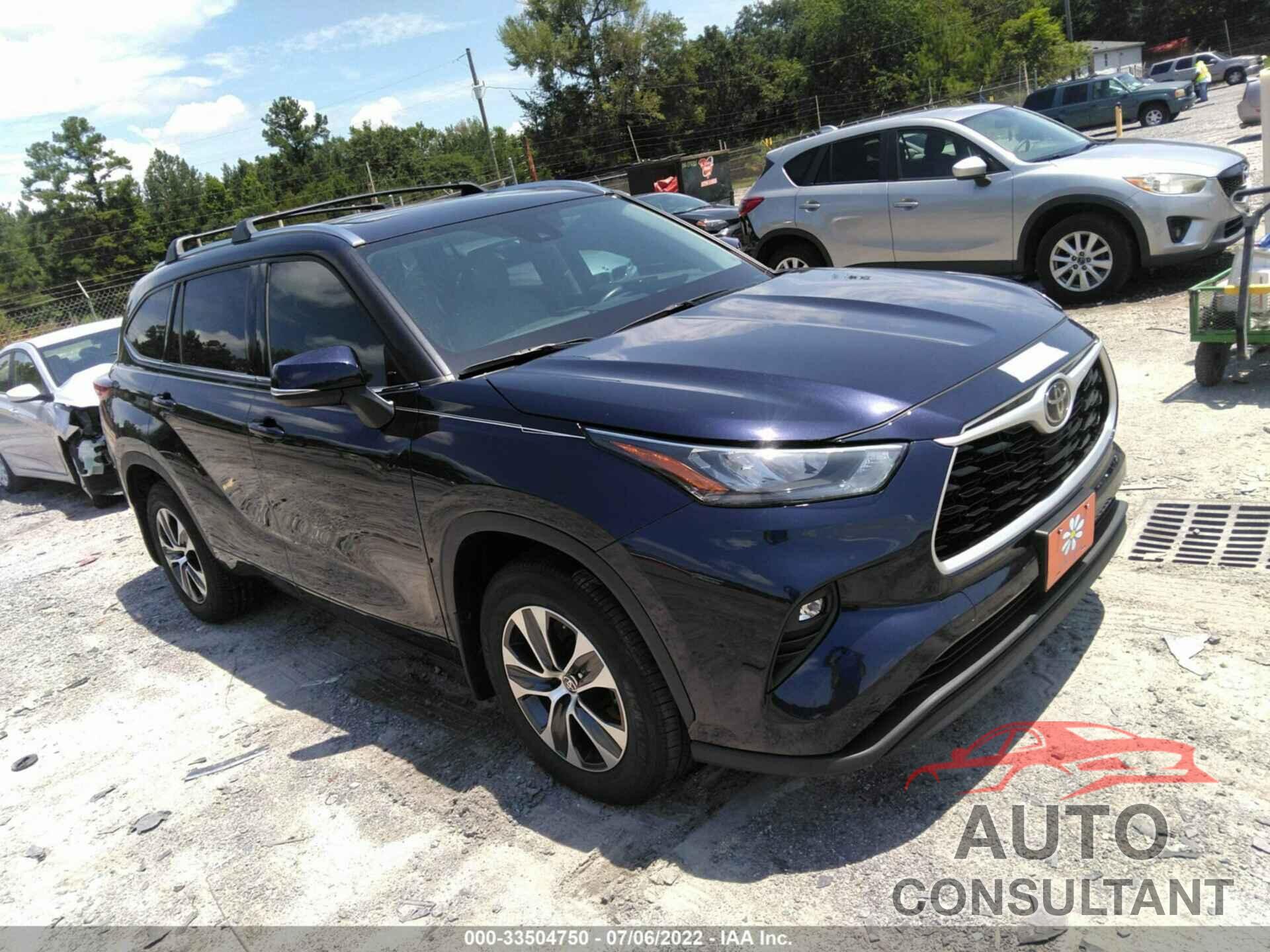 TOYOTA HIGHLANDER 2020 - 5TDHZRBH0LS029192