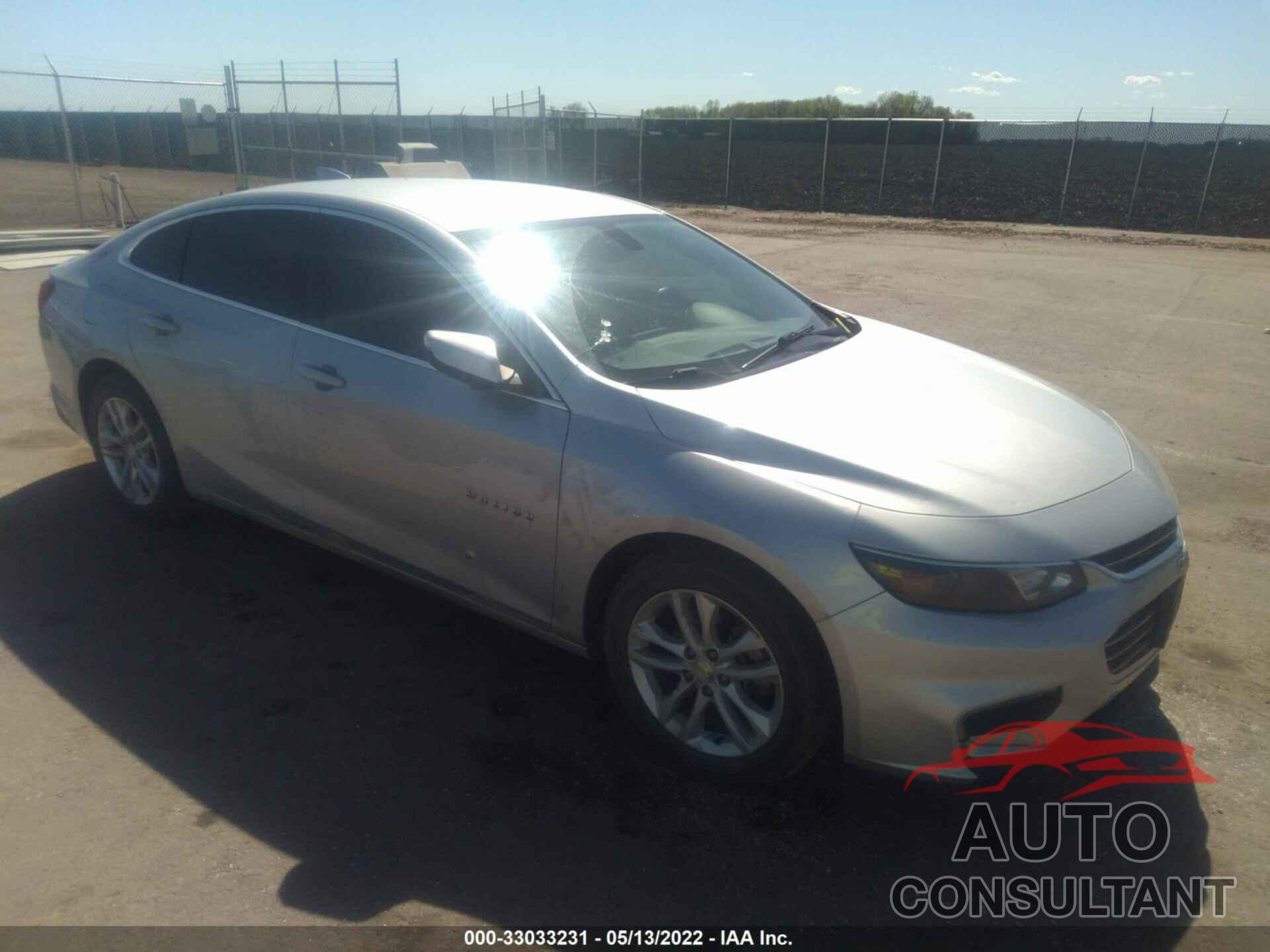 CHEVROLET MALIBU 2016 - 1G1ZE5ST5GF296131