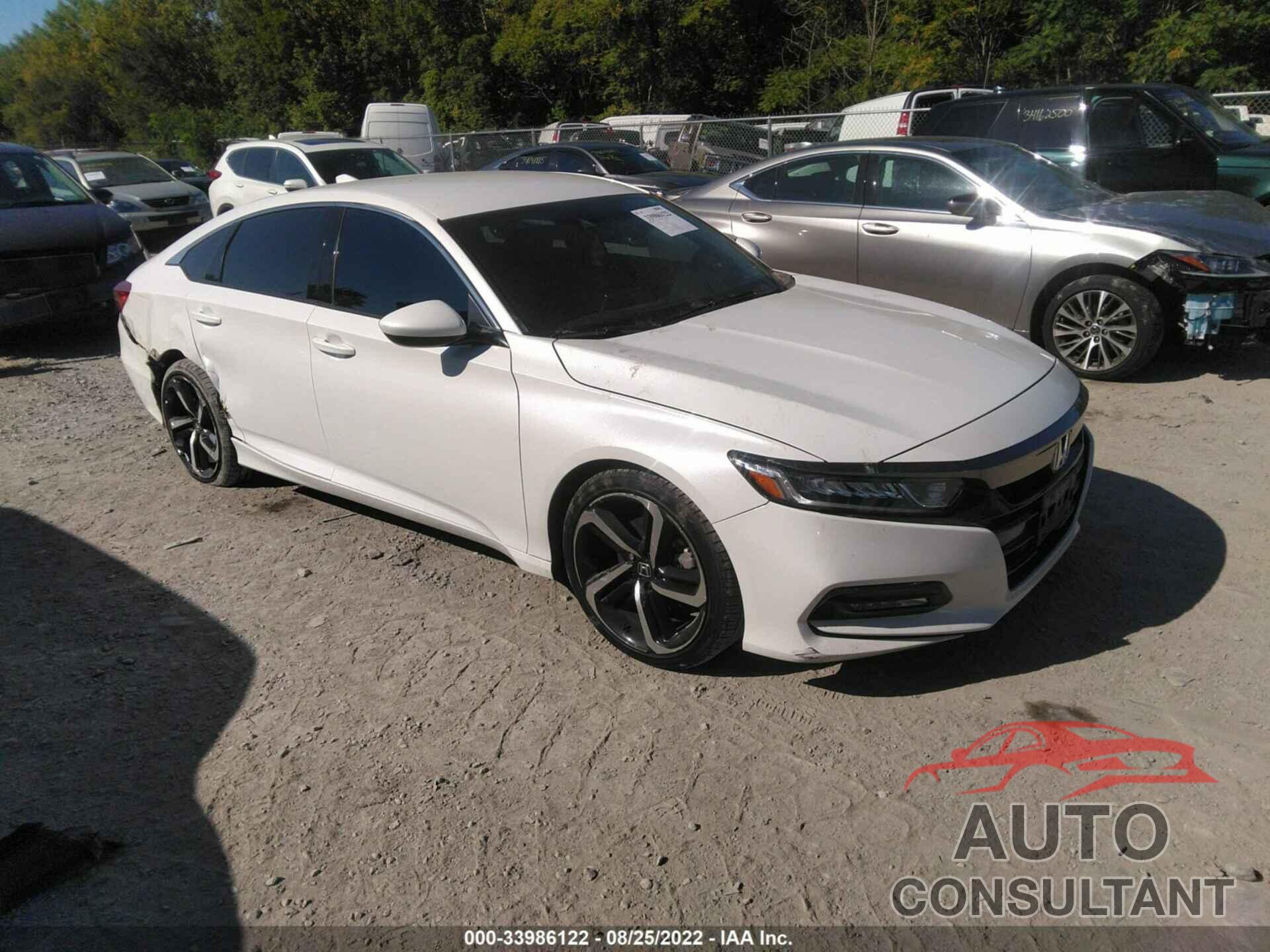 HONDA ACCORD SEDAN 2019 - 1HGCV1F38KA009338