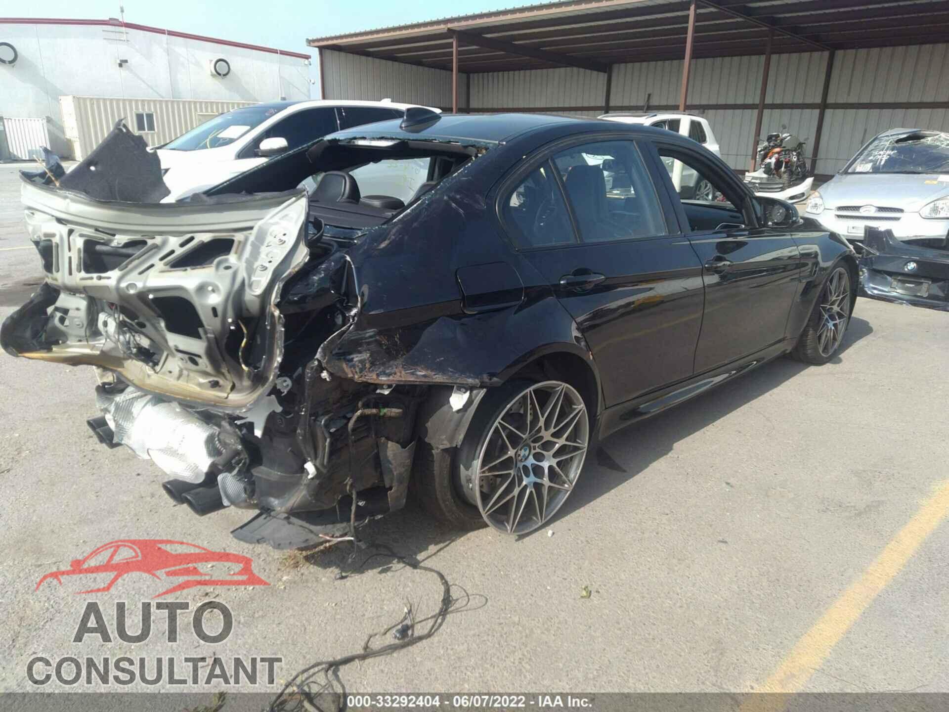 BMW M3 2017 - WBS8M9C52H5G83445