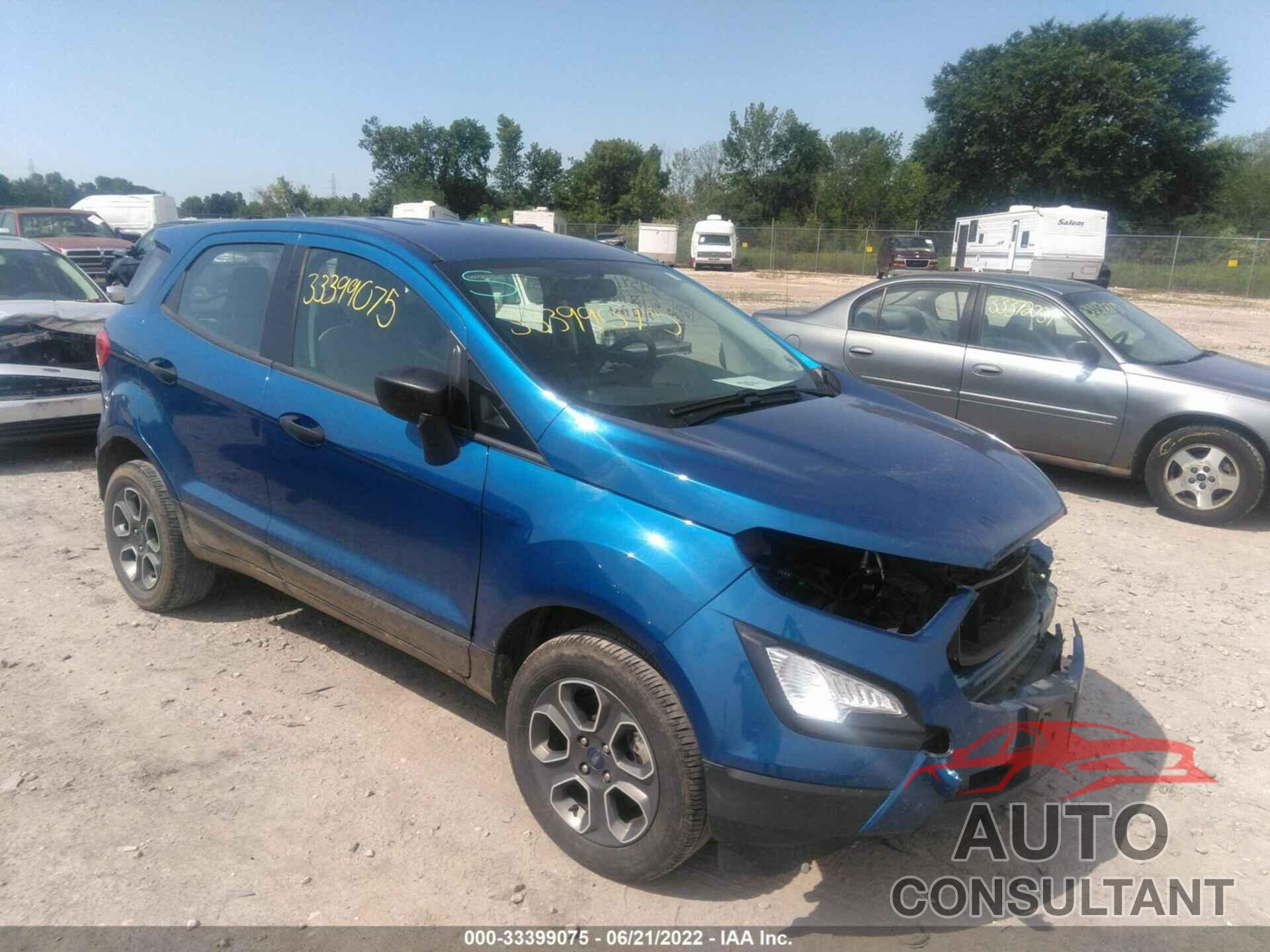 FORD ECOSPORT 2020 - MAJ6S3FL6LC311206