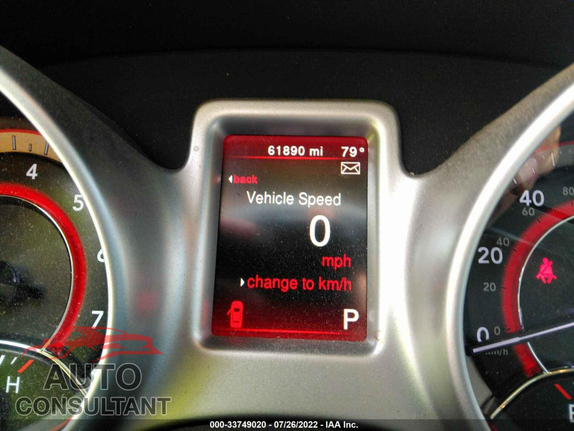 DODGE JOURNEY 2017 - 3C4PDCAB5HT707260