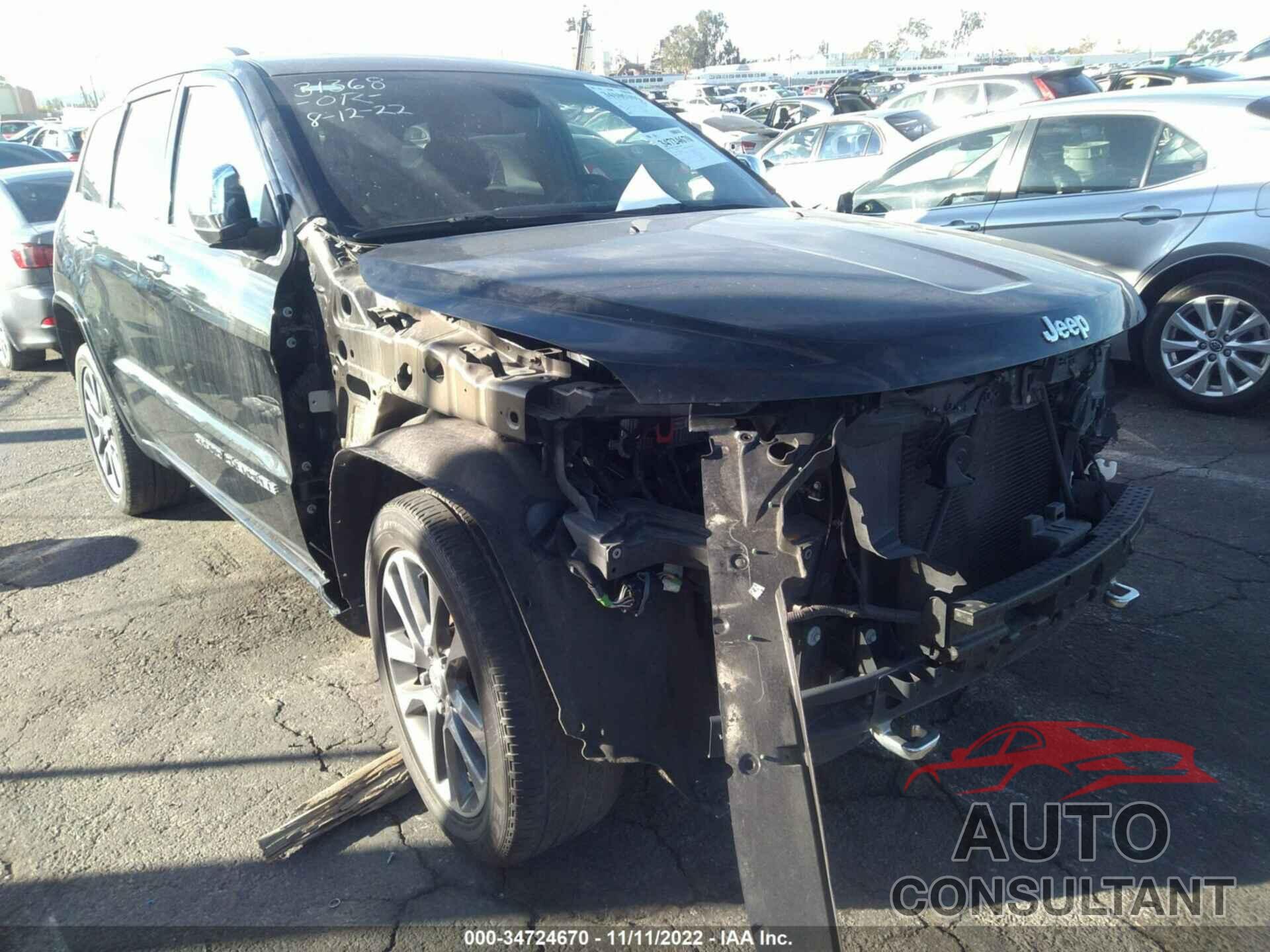 JEEP GRAND CHEROKEE 2017 - 1C4RJECG5HC813998