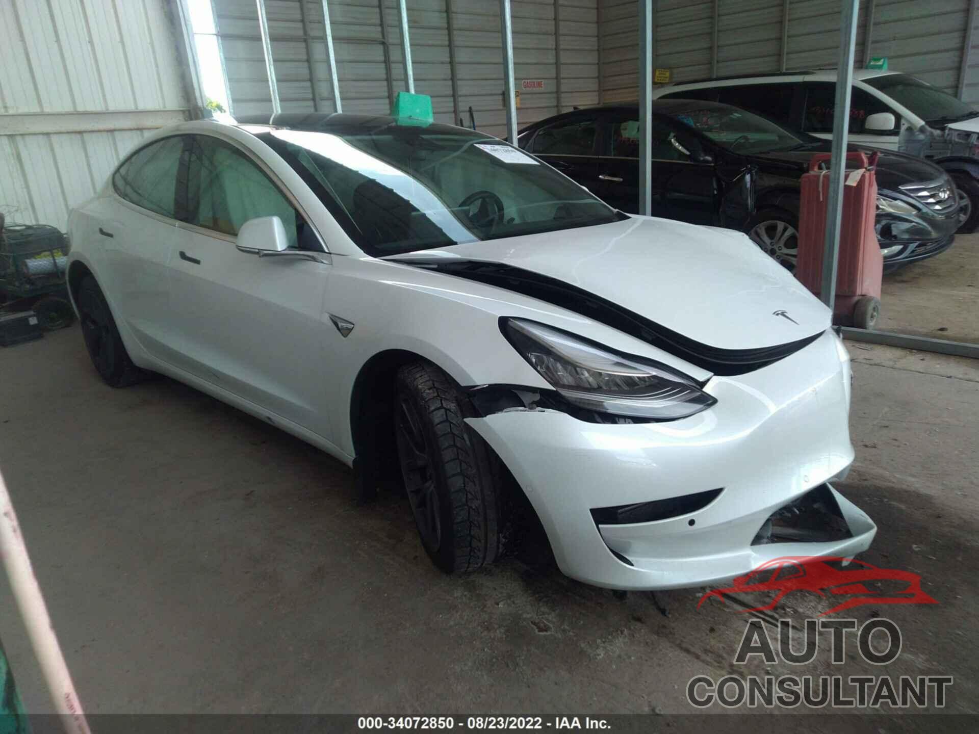 TESLA MODEL 3 2020 - 5YJ3E1EB8LF590016