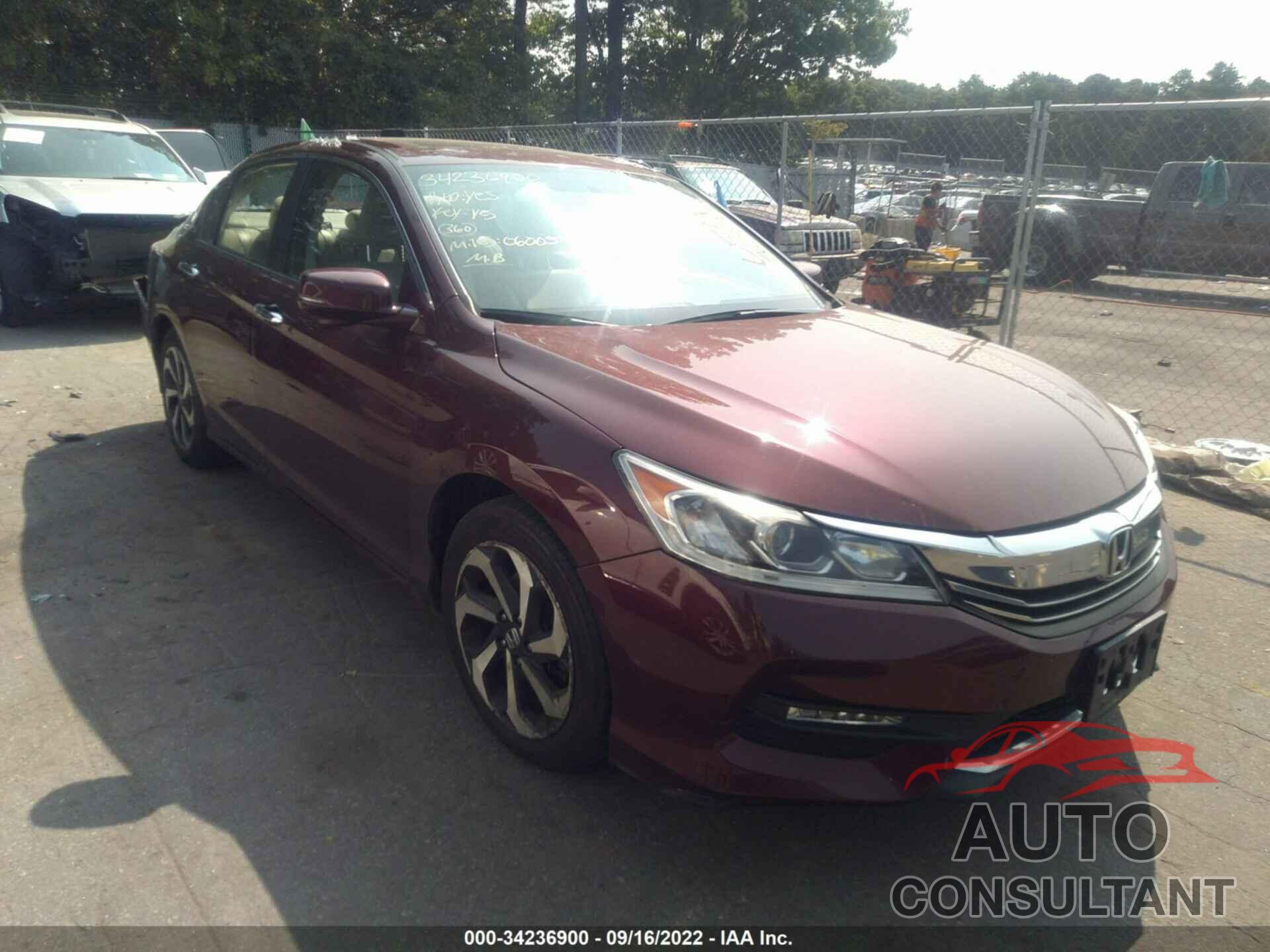 HONDA ACCORD SEDAN 2017 - 1HGCR2F79HA044637